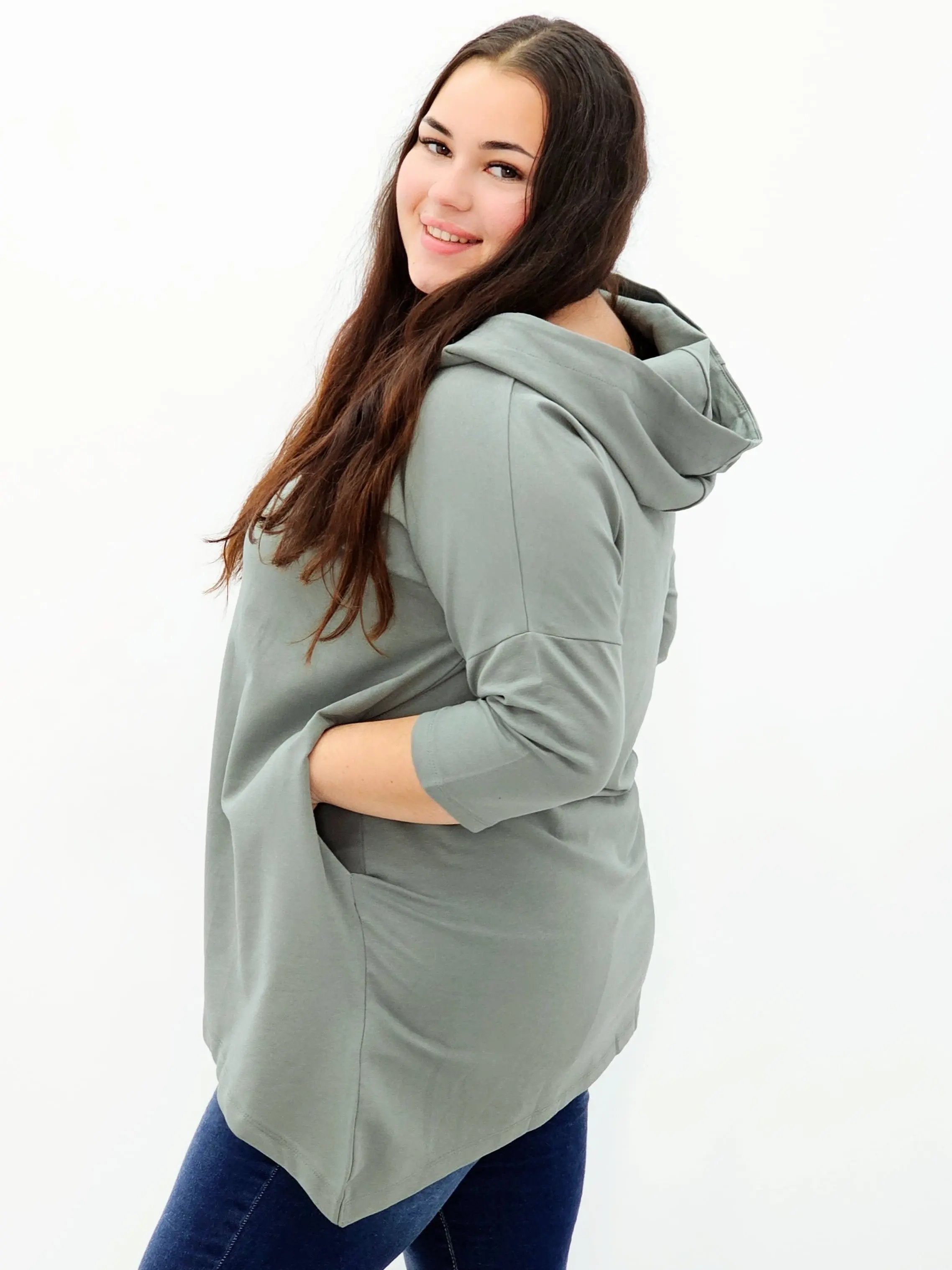 Codzienna Elegancja z Luzem Stylowa XL