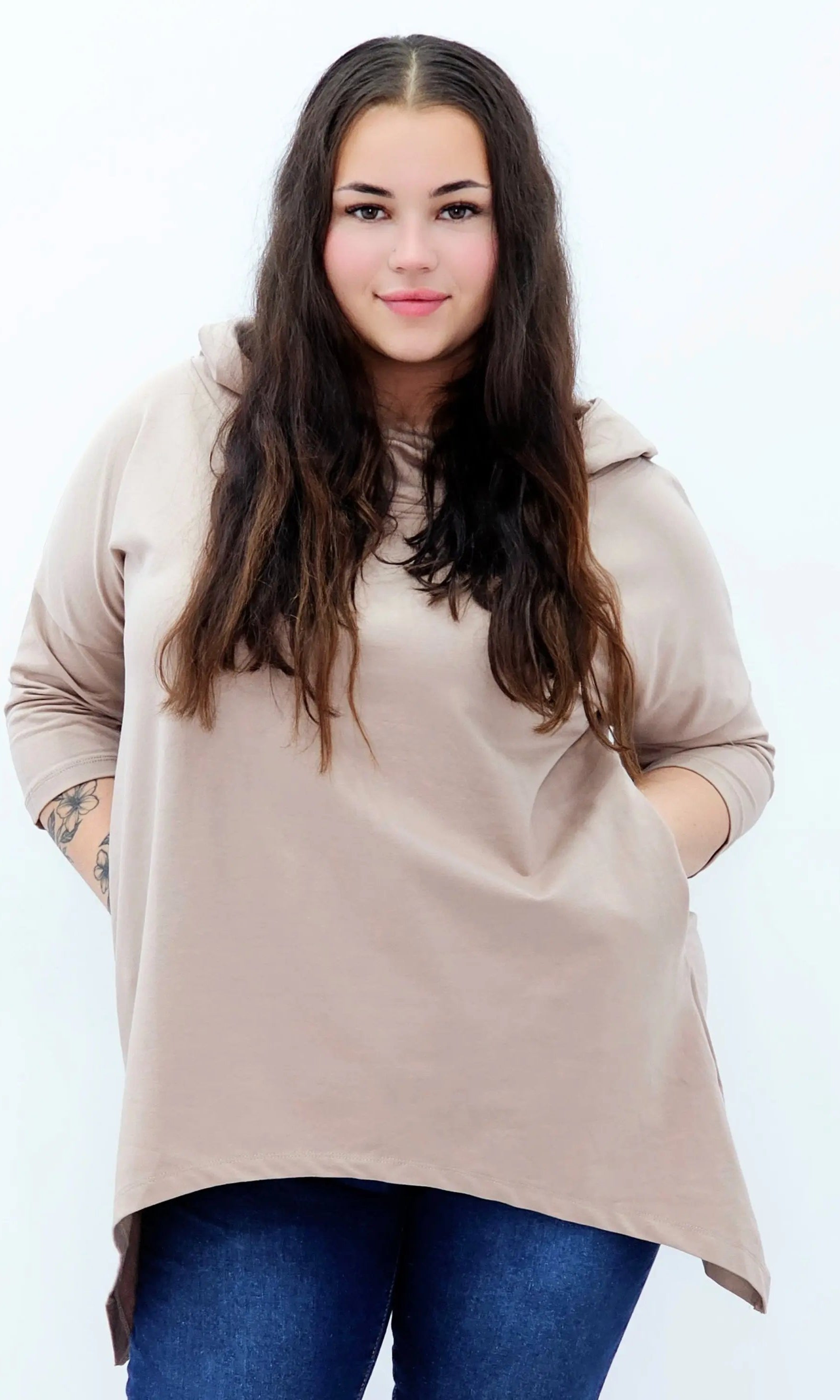 Codzienna Elegancja z Luzem Stylowa XL