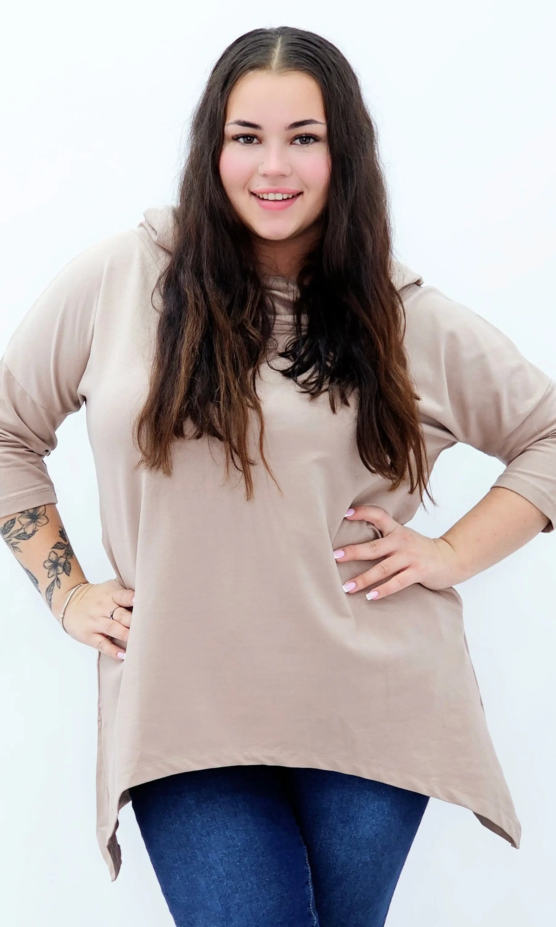 Codzienna Elegancja z Luzem Stylowa XL