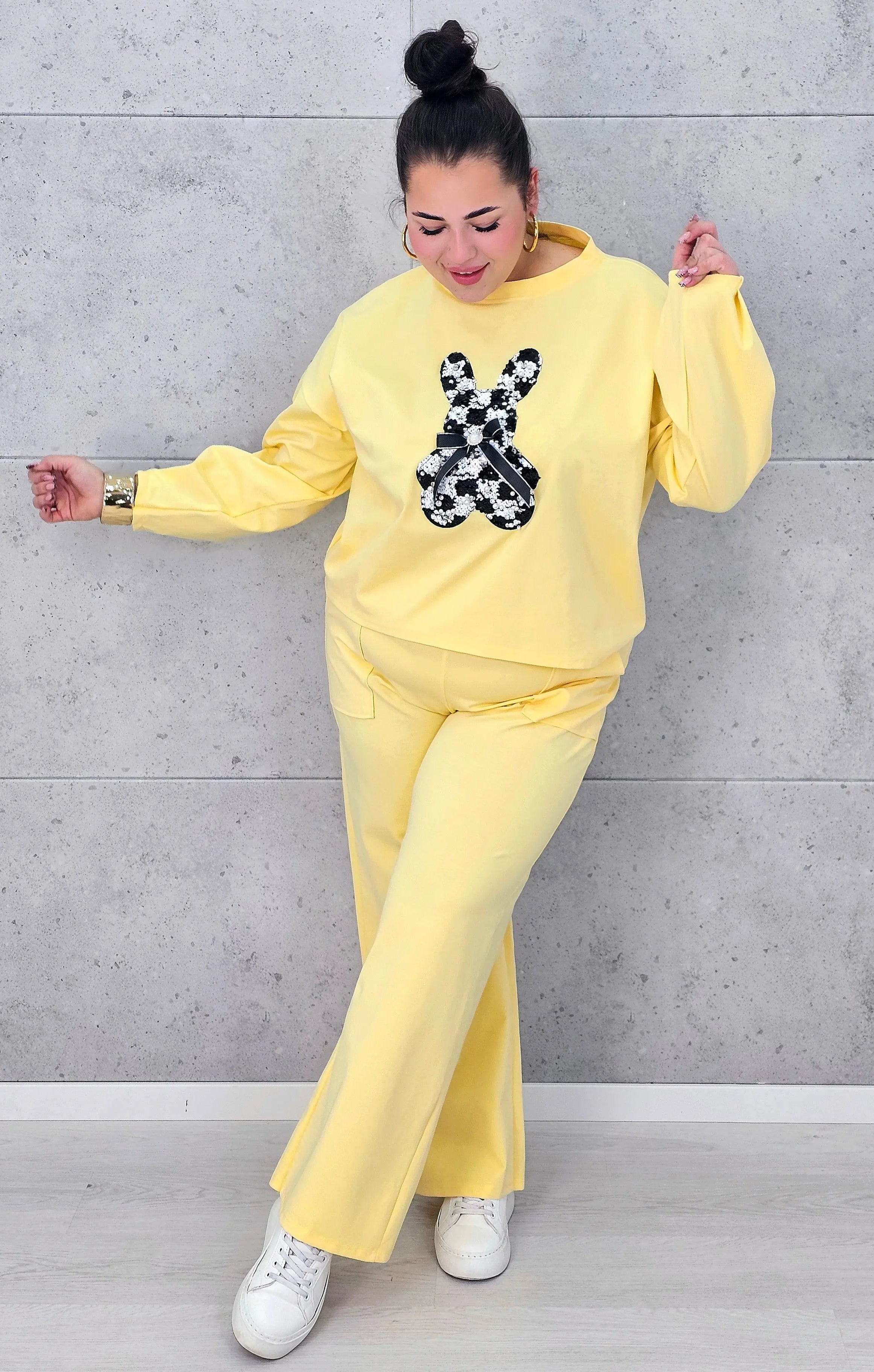 Dres plus size – dwuczęściowy komplet dla kobiet XXL Stylowa XL