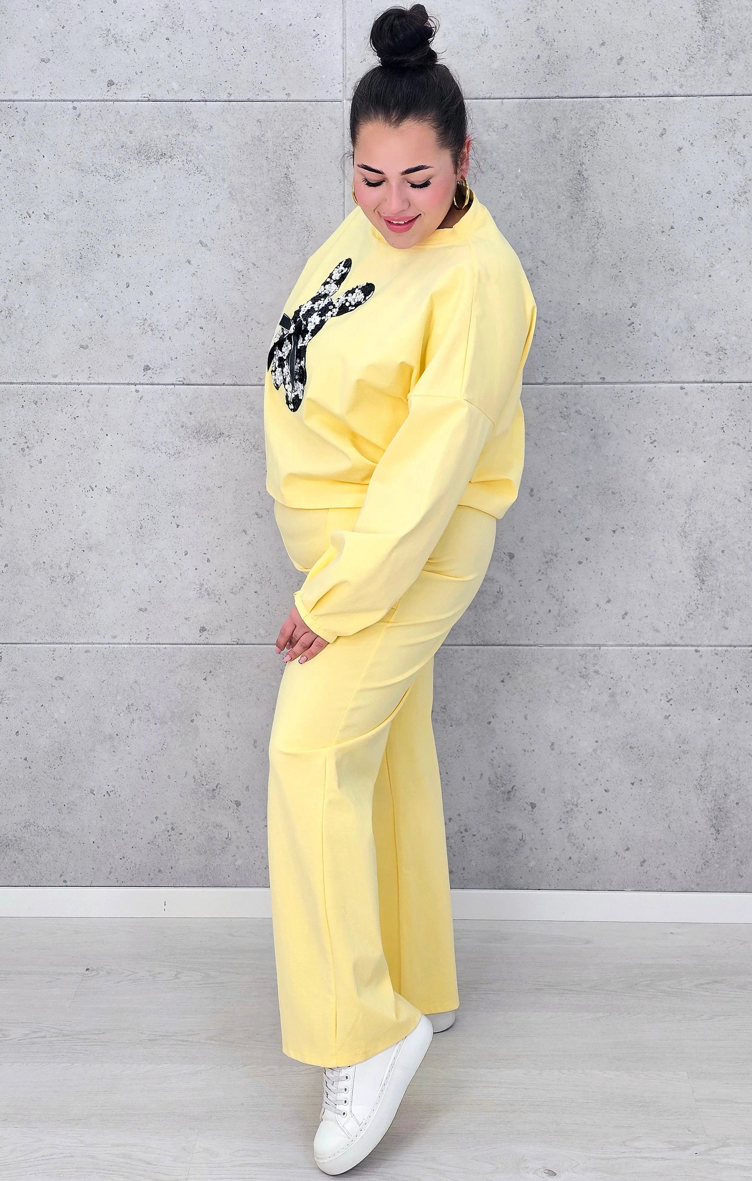 Dres plus size – dwuczęściowy komplet dla kobiet XXL Stylowa XL