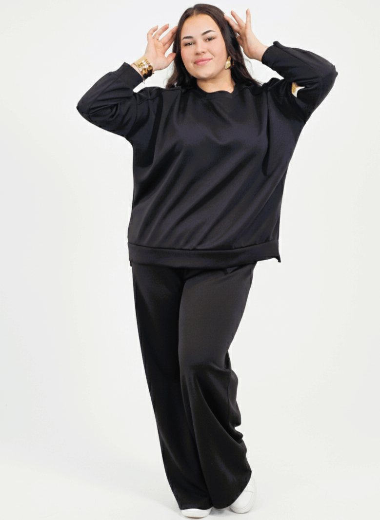 Dres plus size – wygodny komplet damski XXL Stylowa XL