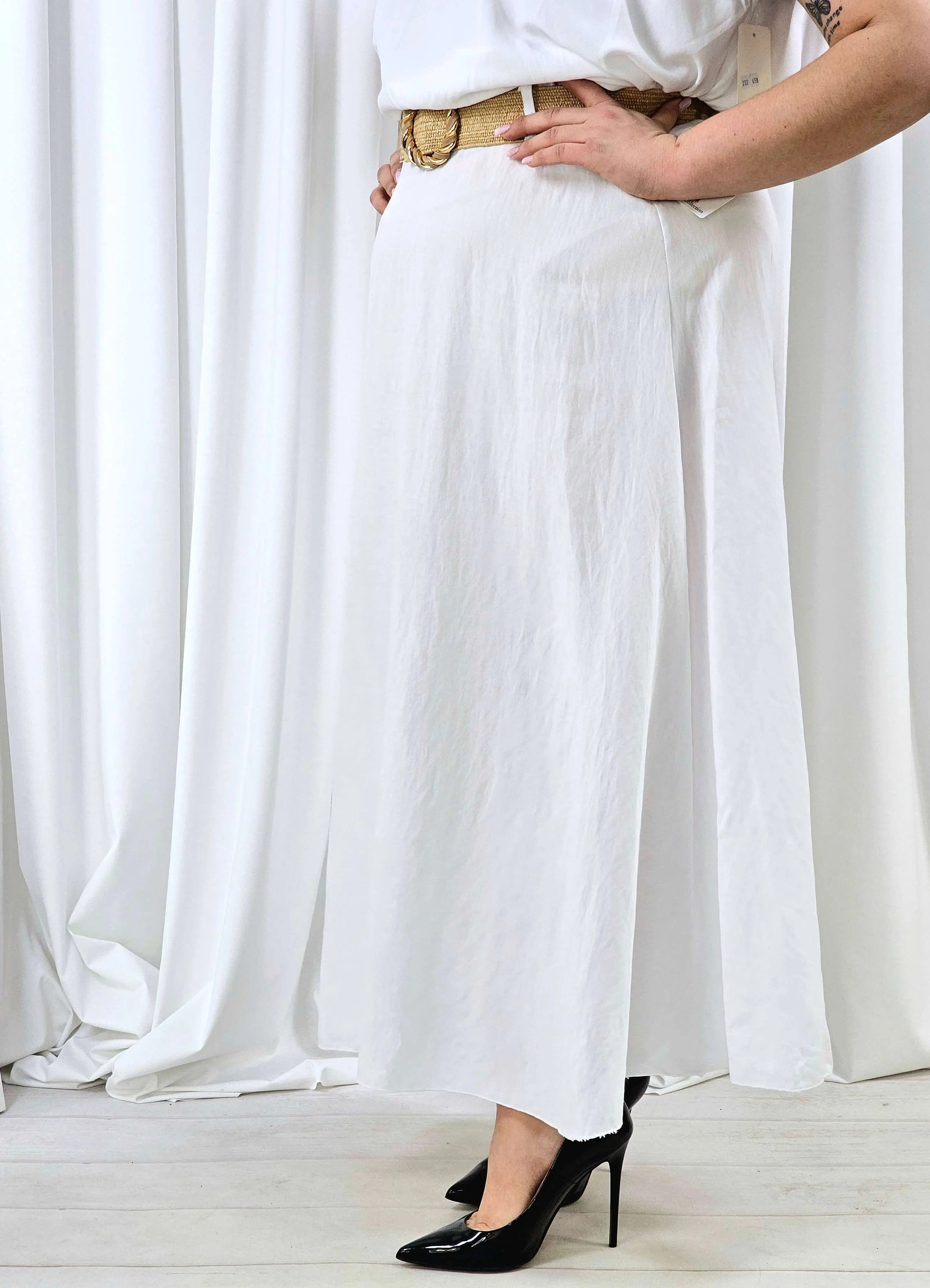 Elegancka i wygodna spódnica midi- kilka kolorów Stylowa XL