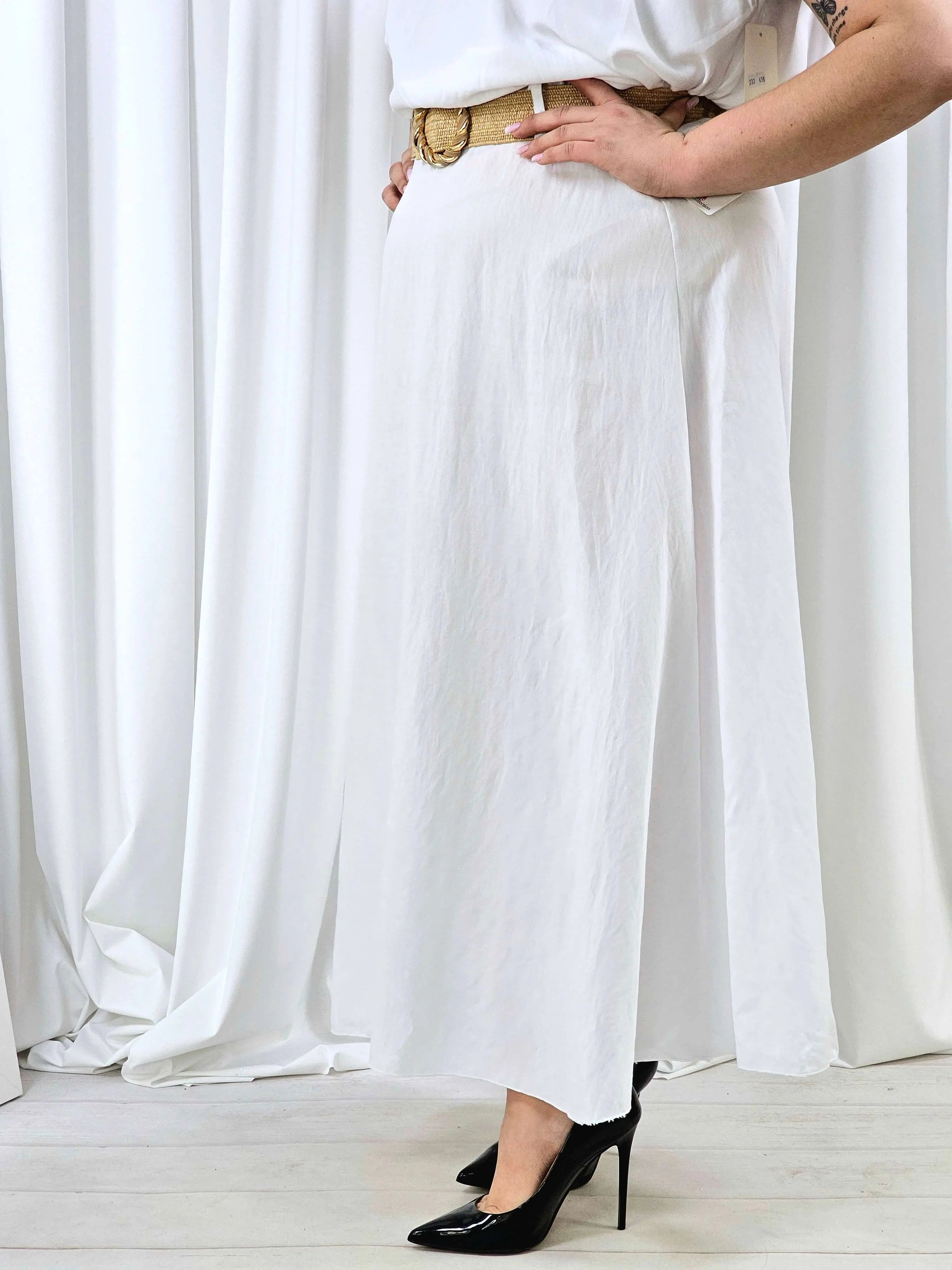 Elegancka i wygodna spódnica midi- kilka kolorów Stylowa XL