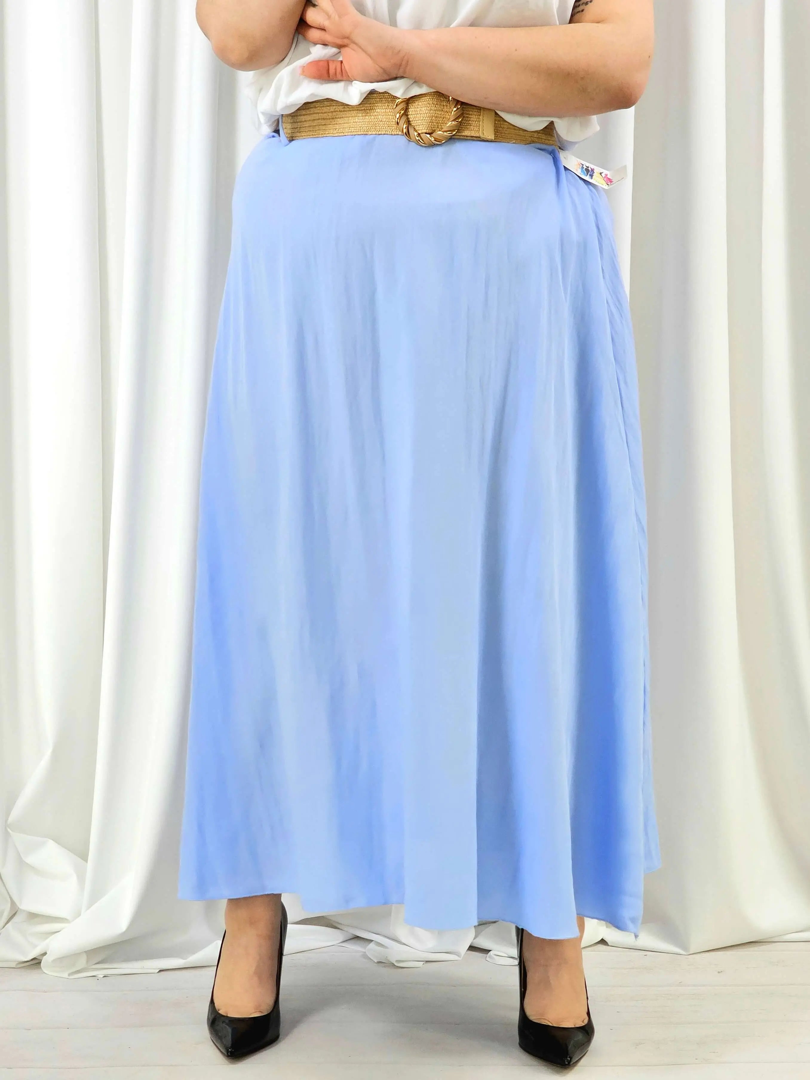 Elegancka i wygodna spódnica midi- kilka kolorów Stylowa XL