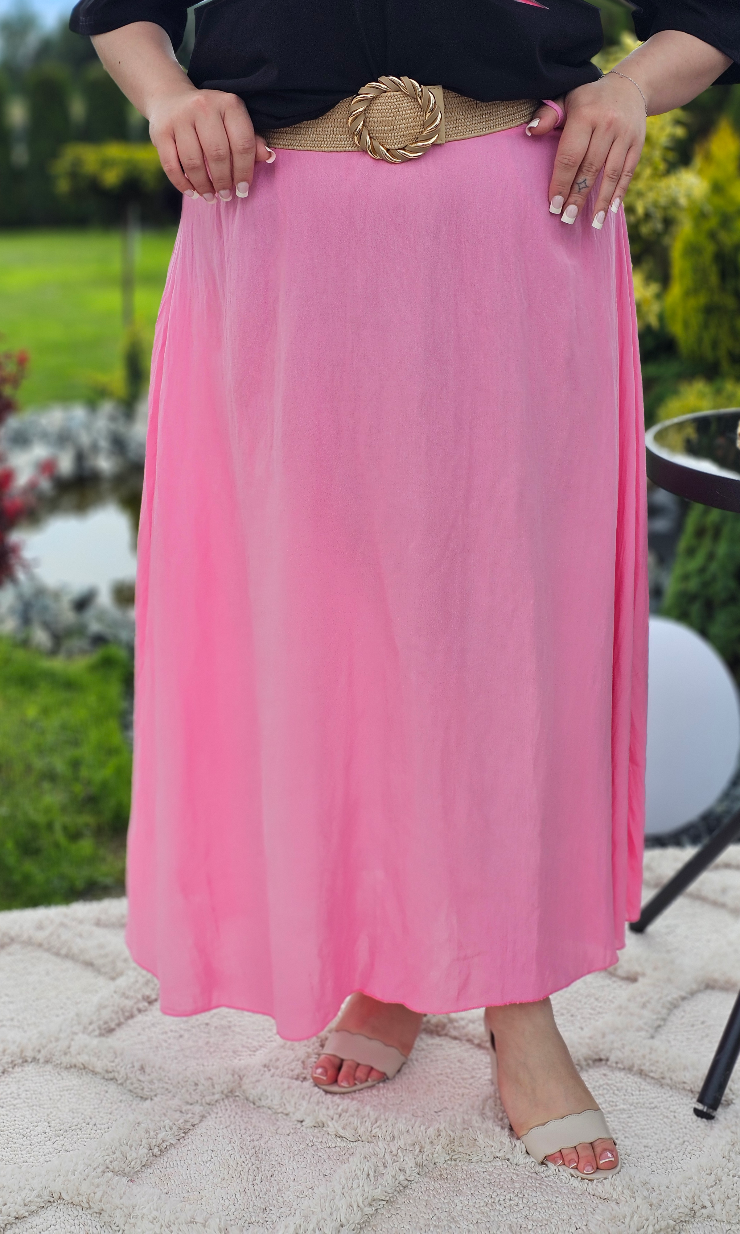 Elegancka i wygodna spódnica midi- kilka kolorów Stylowa XL