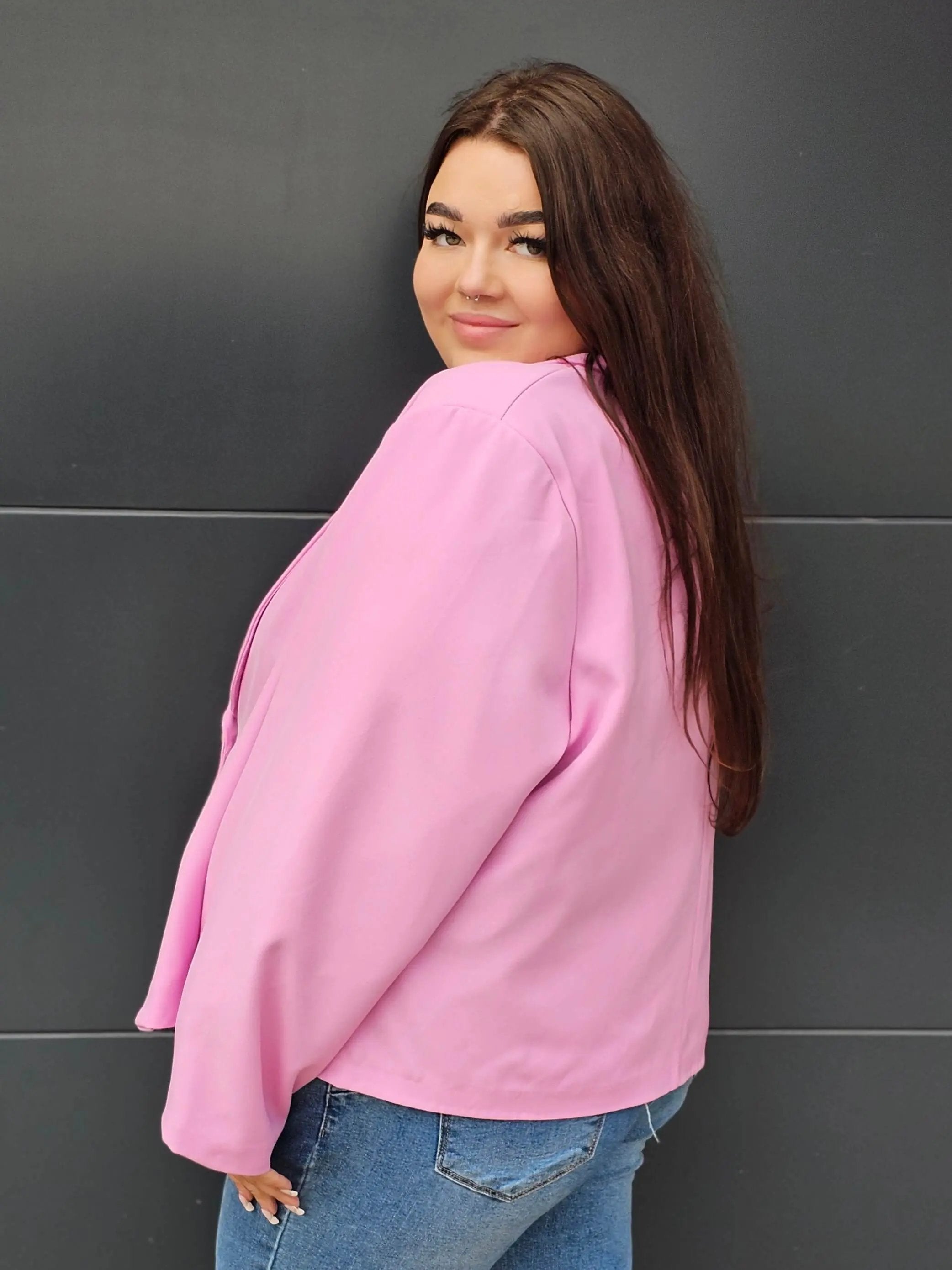 Elegancka marynarka plus size Stylowa XL