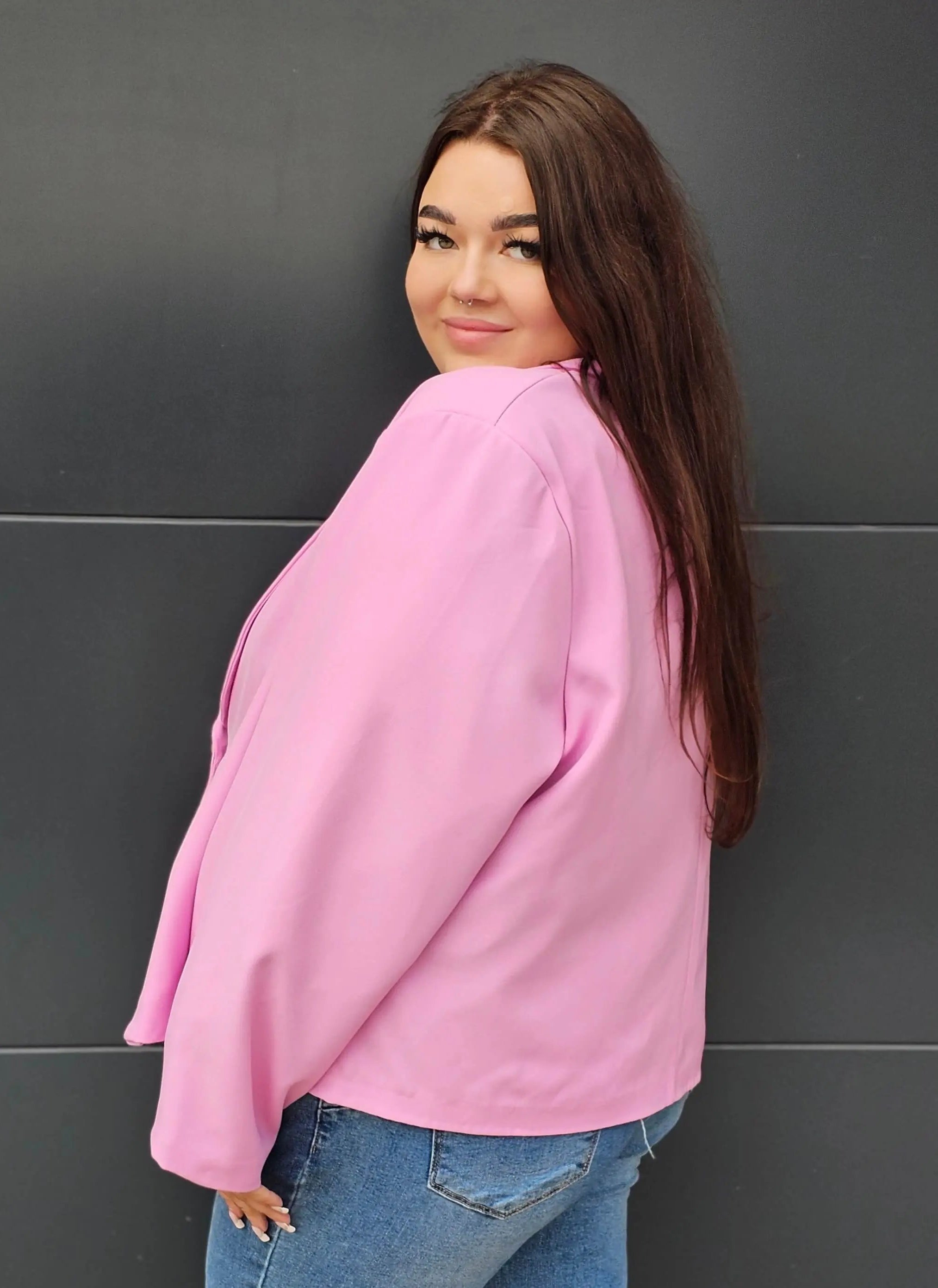 Elegancka marynarka plus size Stylowa XL