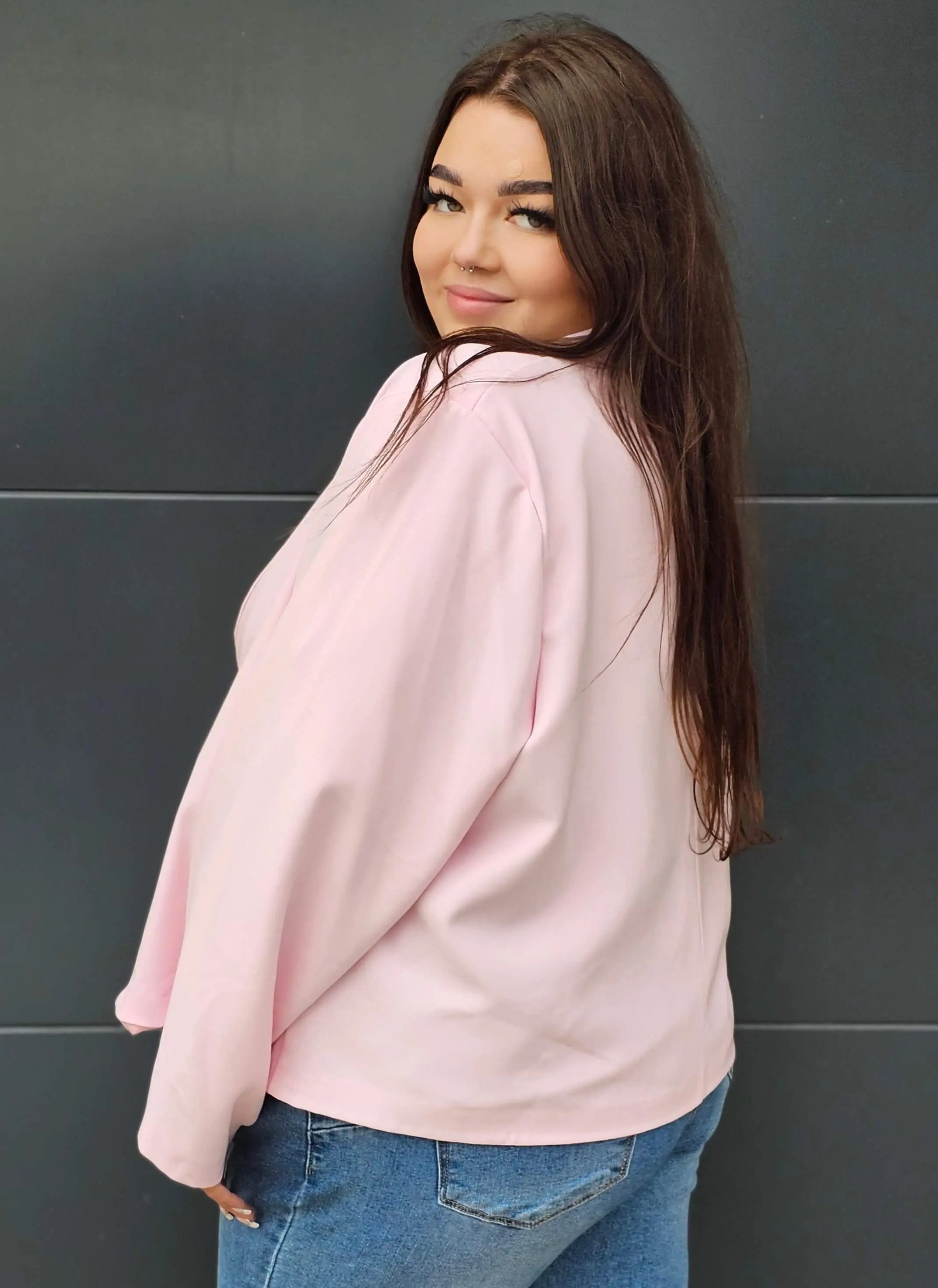 Elegancka marynarka plus size Stylowa XL