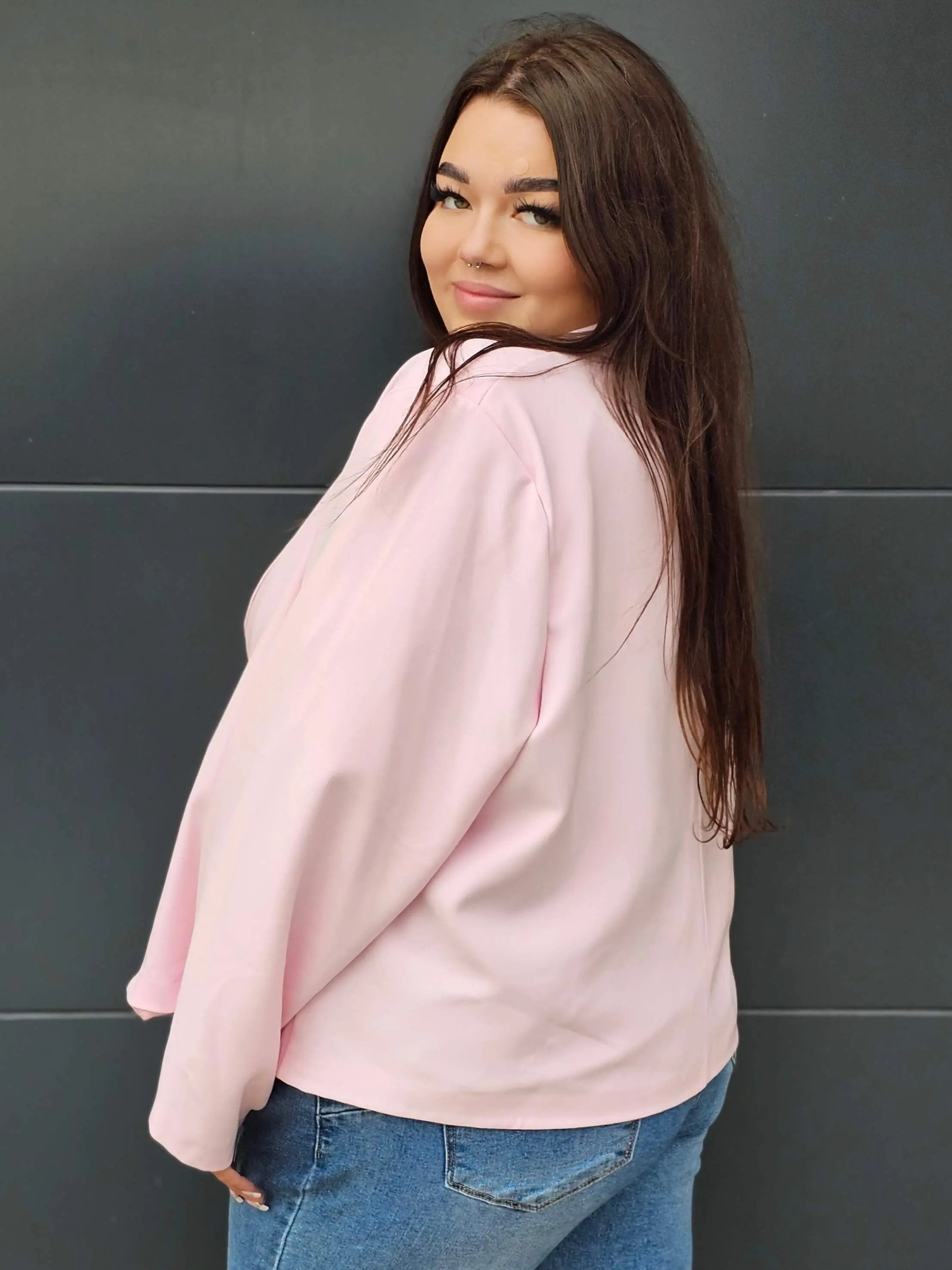 Elegancka marynarka plus size Stylowa XL