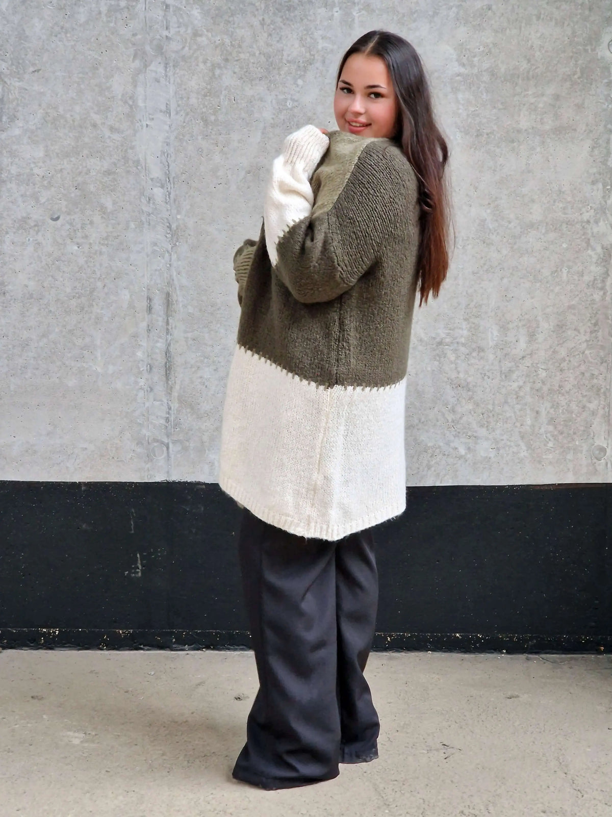 Kardigan oversize plus size Stylowa XL