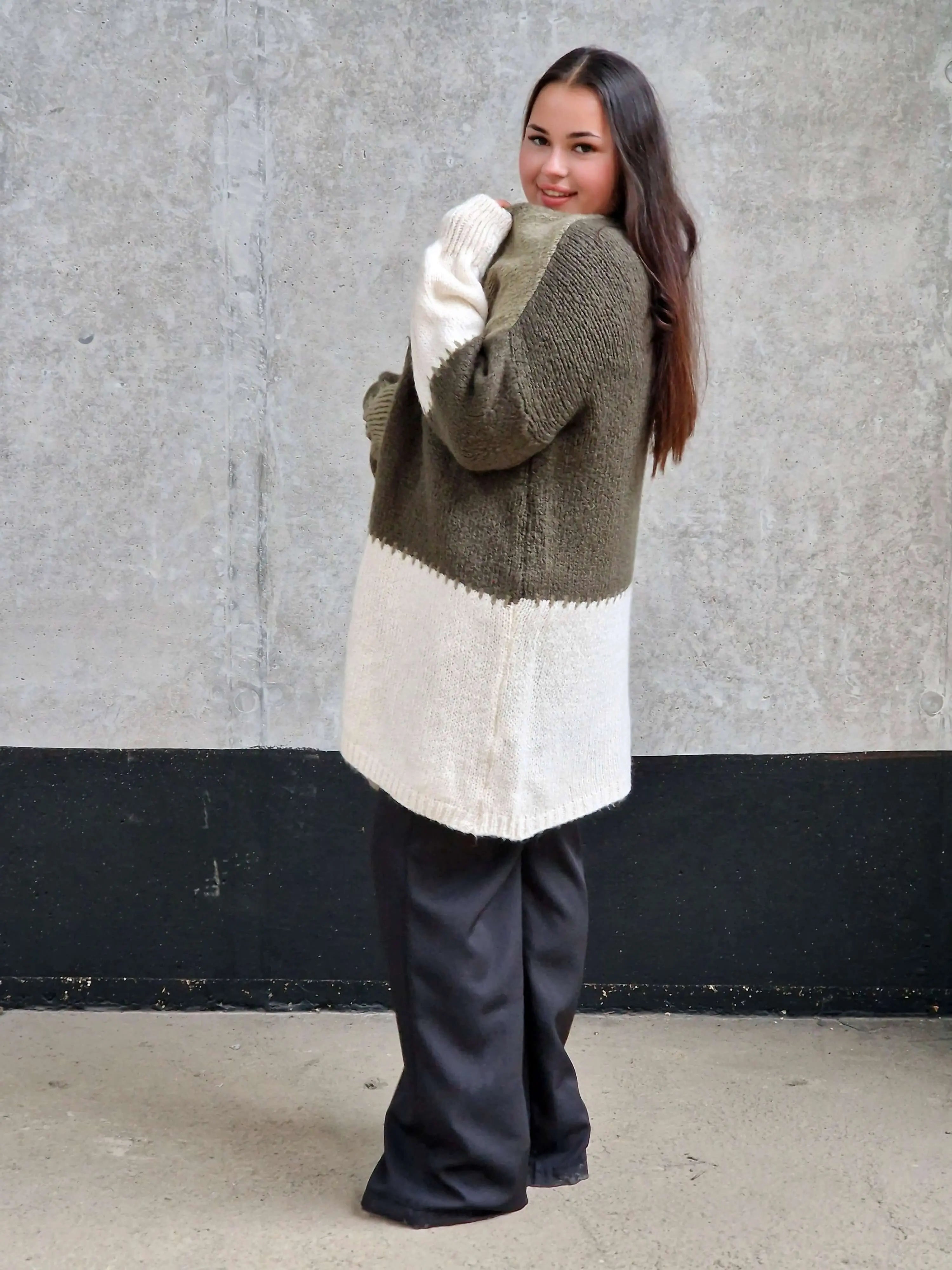 Kardigan oversize plus size Stylowa XL