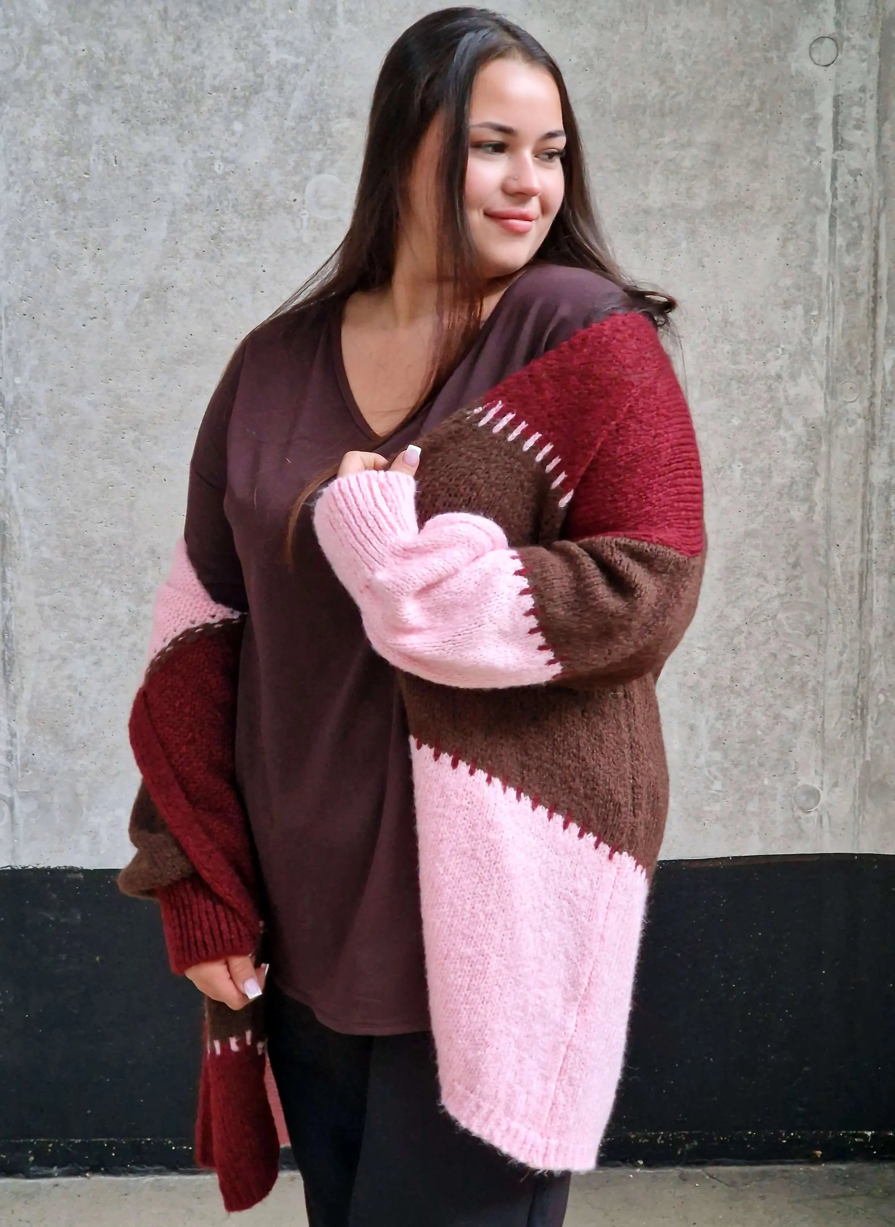 Kardigan oversize plus size Stylowa XL