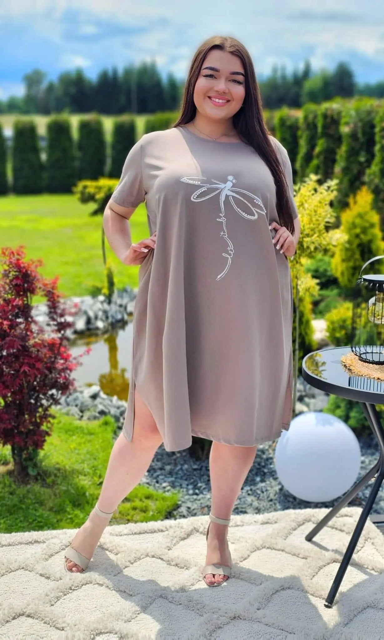 Klasyczna tunika z ważką Stylowa XL