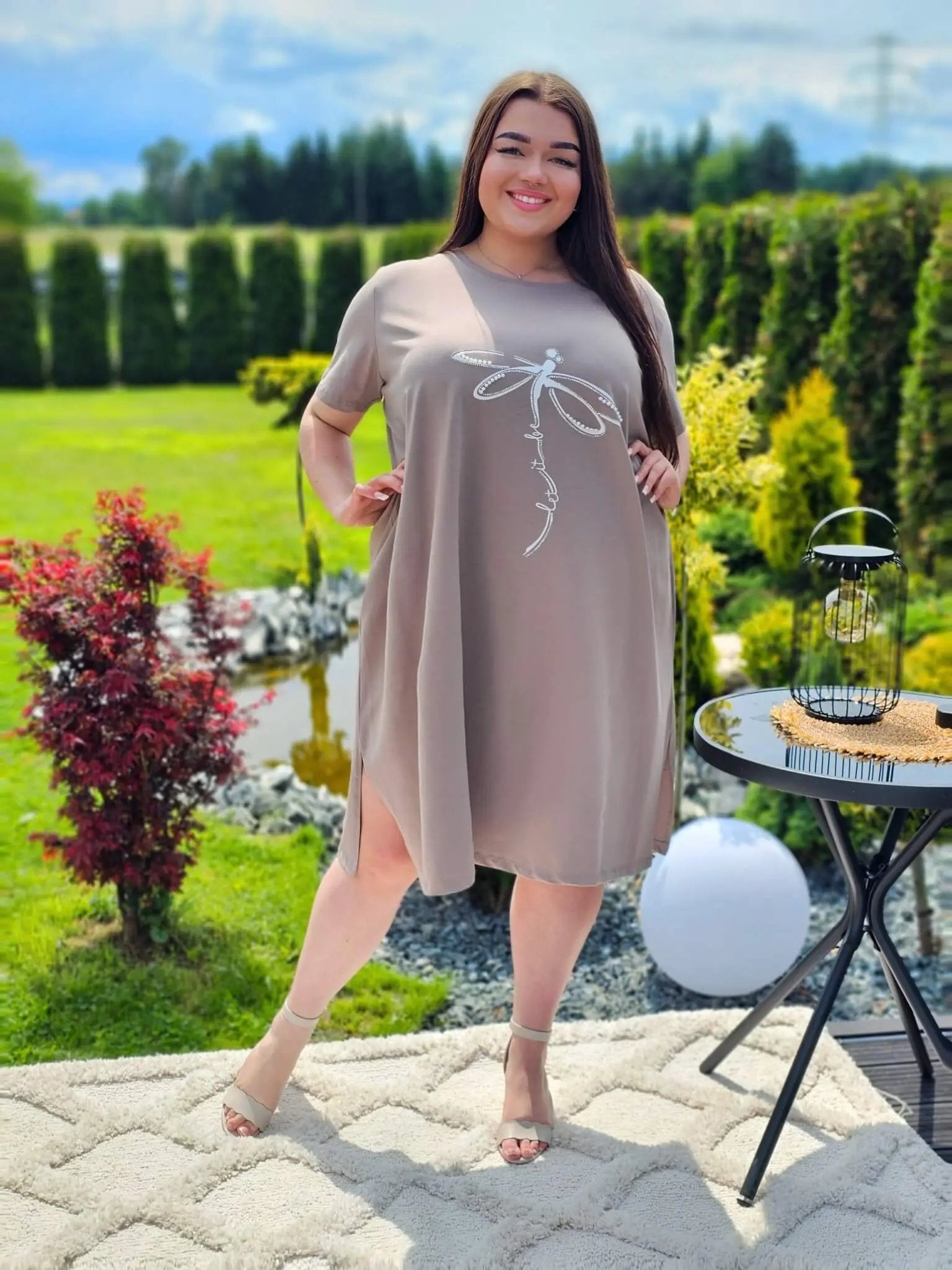 Klasyczna tunika z ważką Stylowa XL