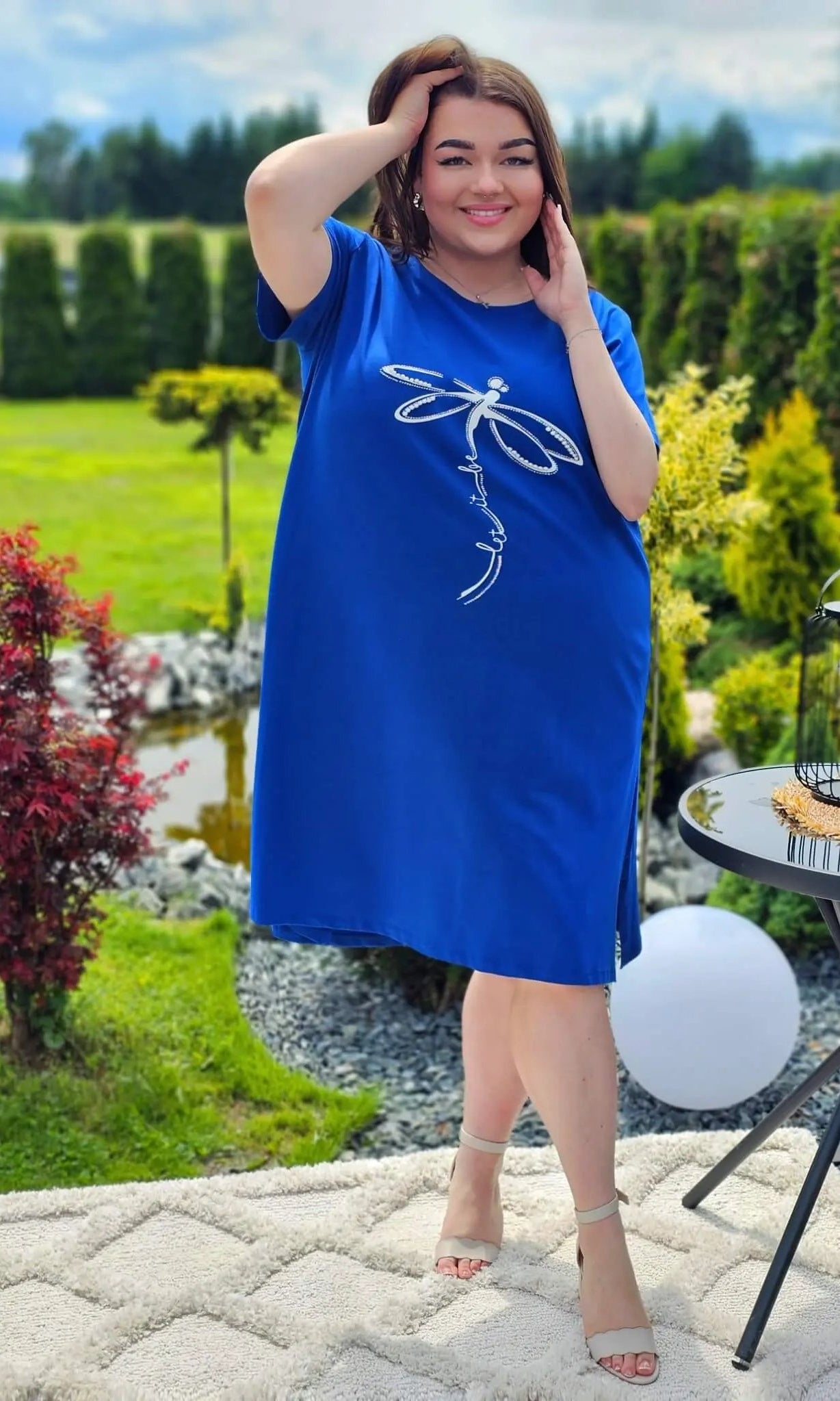 Klasyczna tunika z ważką Stylowa XL