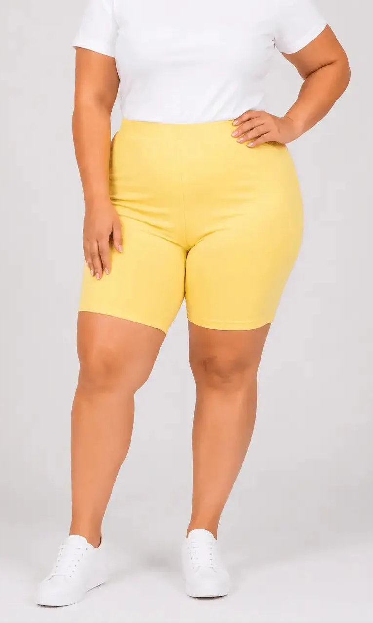 Kolarki plus size damskie – elastyczne legginsy kolarki XXL Stylowa XL