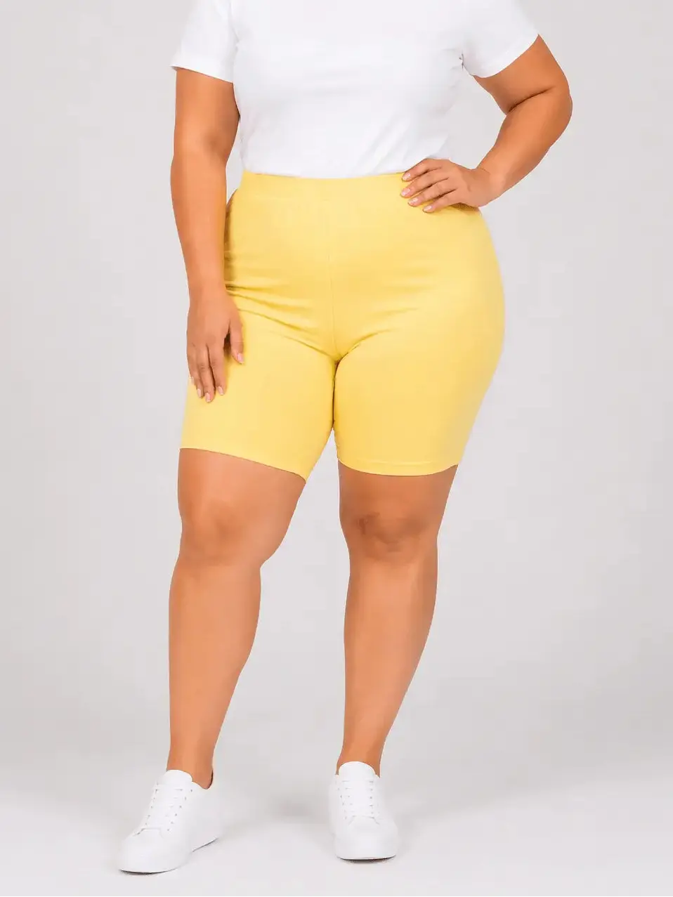 Kolarki plus size damskie – elastyczne legginsy kolarki XXL Stylowa XL