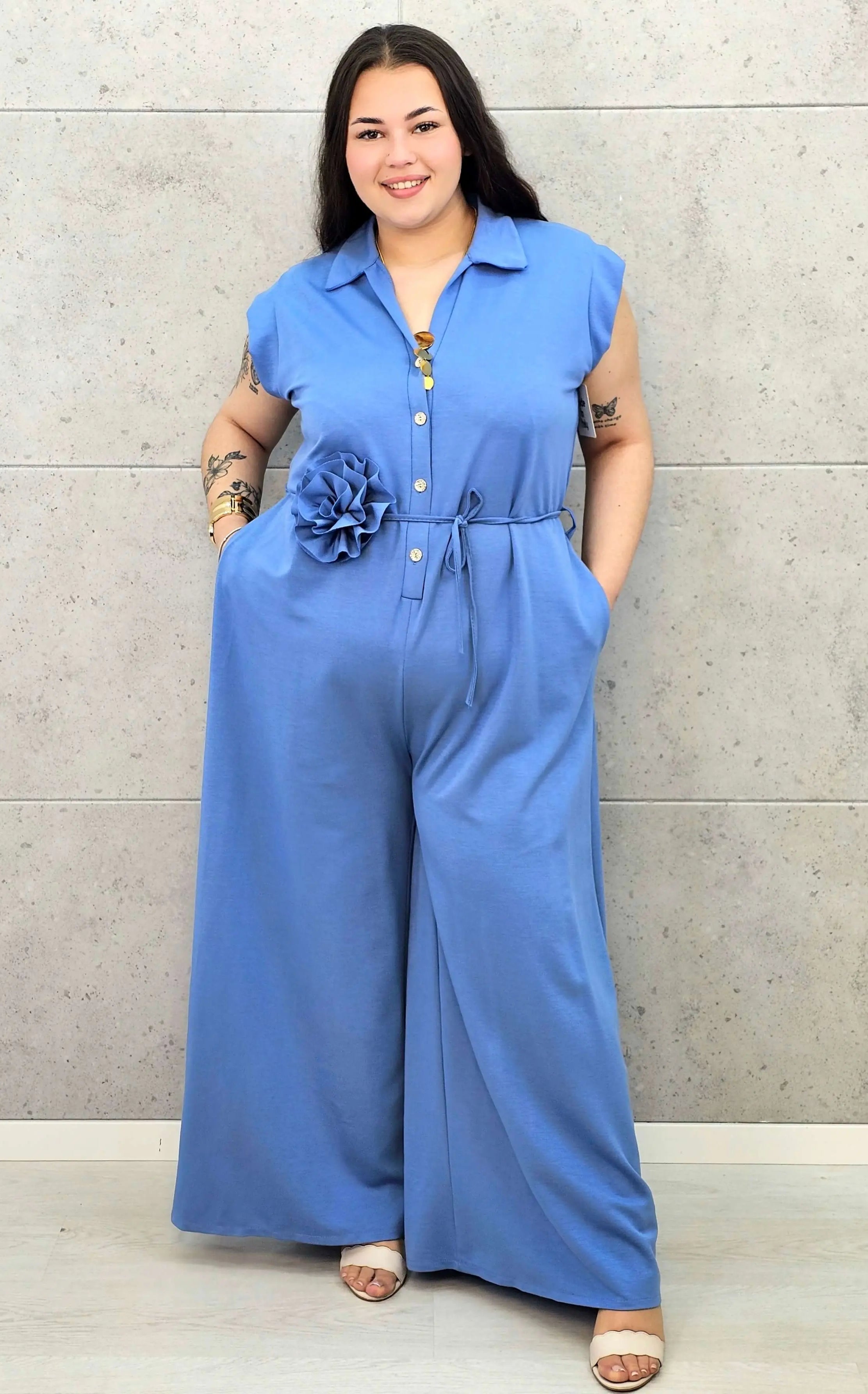 Kombinezon plus size StylowaXL – kobiecy styl i lekkość w rozmiarze XXL Stylowa XL