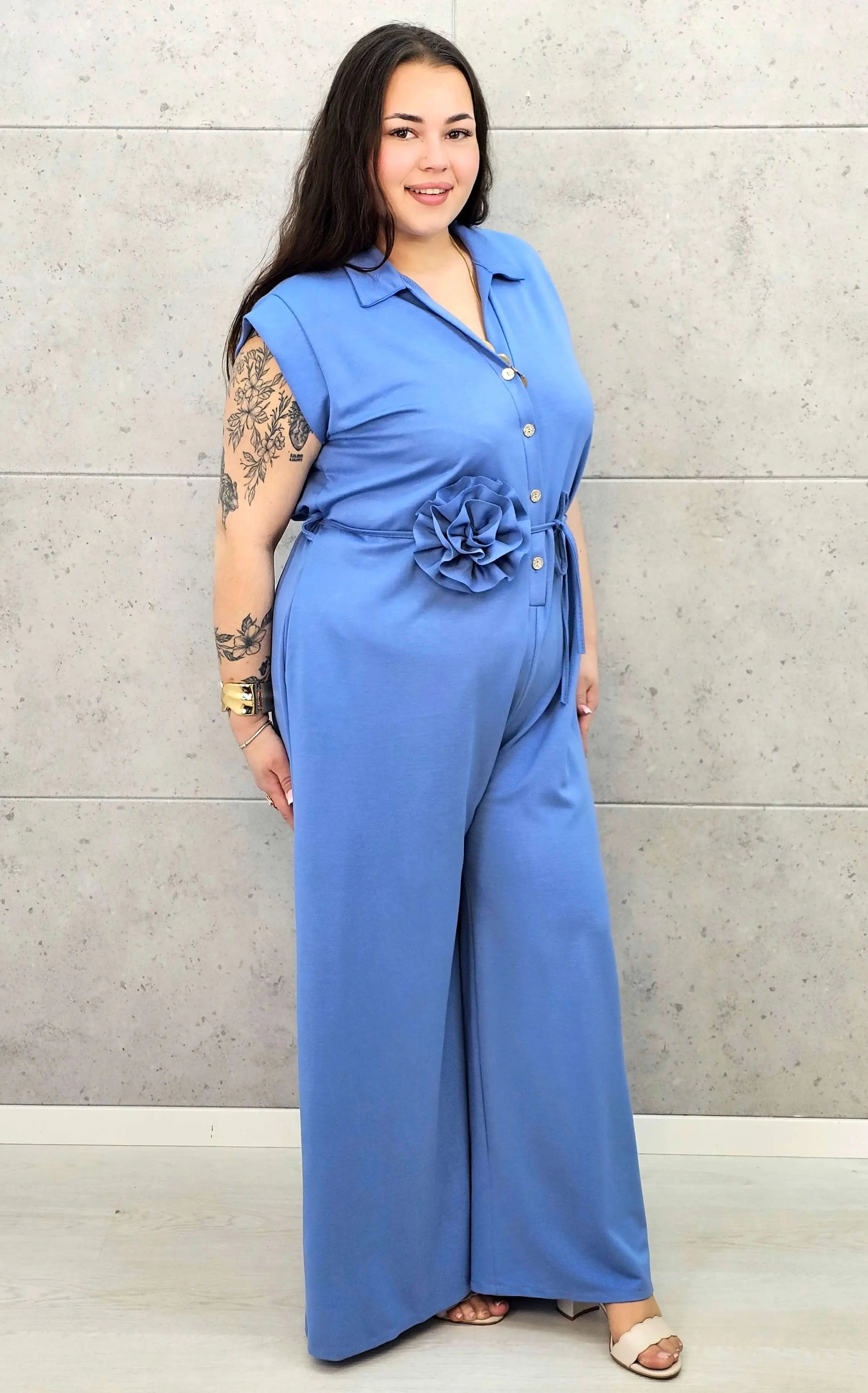 Kombinezon plus size StylowaXL – kobiecy styl i lekkość w rozmiarze XXL Stylowa XL
