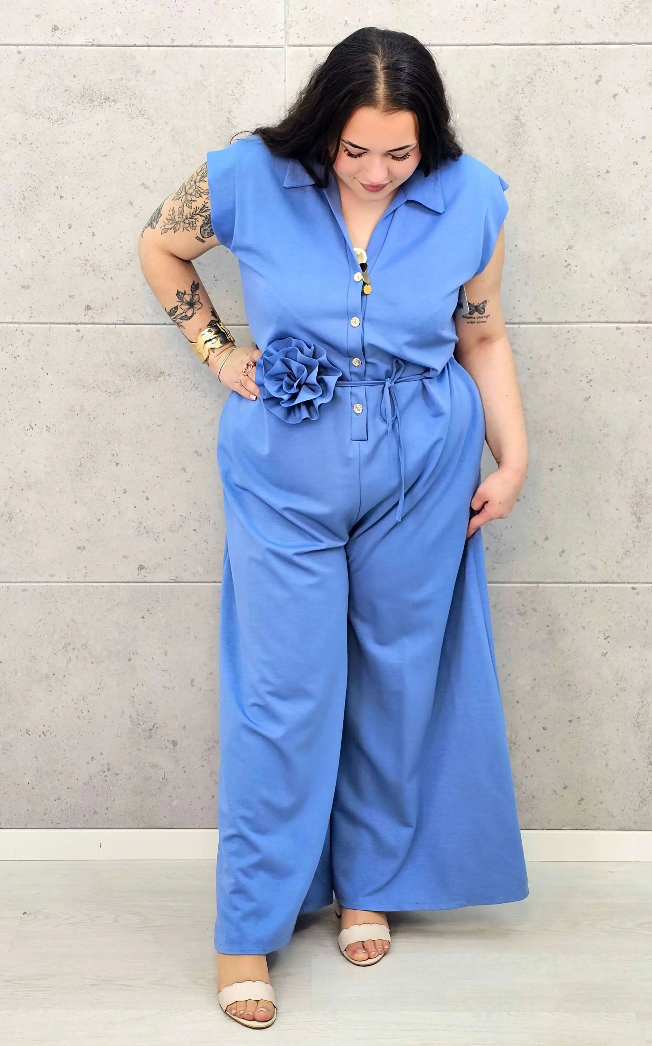 Kombinezon plus size StylowaXL – kobiecy styl i lekkość w rozmiarze XXL Stylowa XL