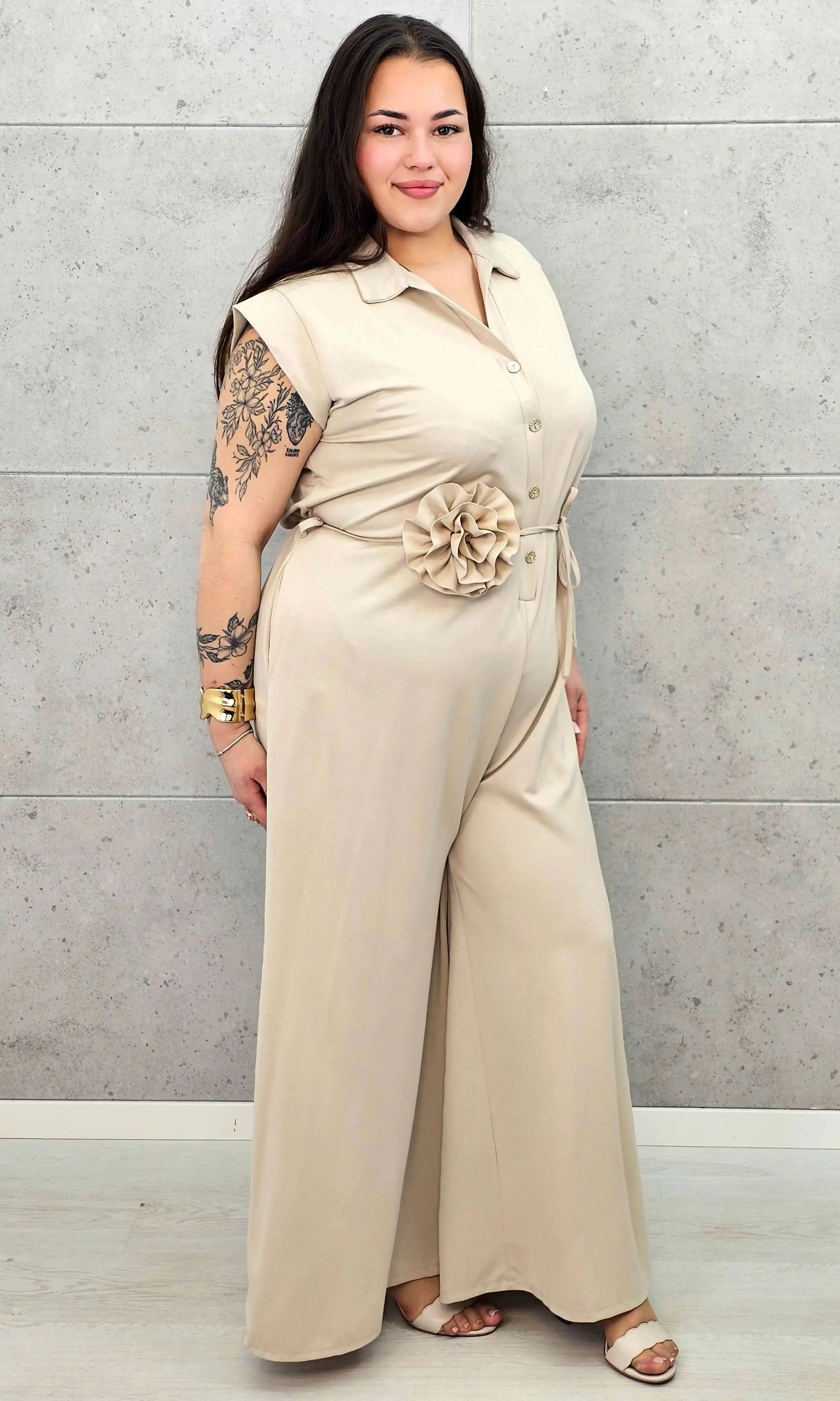 Kombinezon plus size StylowaXL – kobiecy styl i lekkość w rozmiarze XXL Stylowa XL