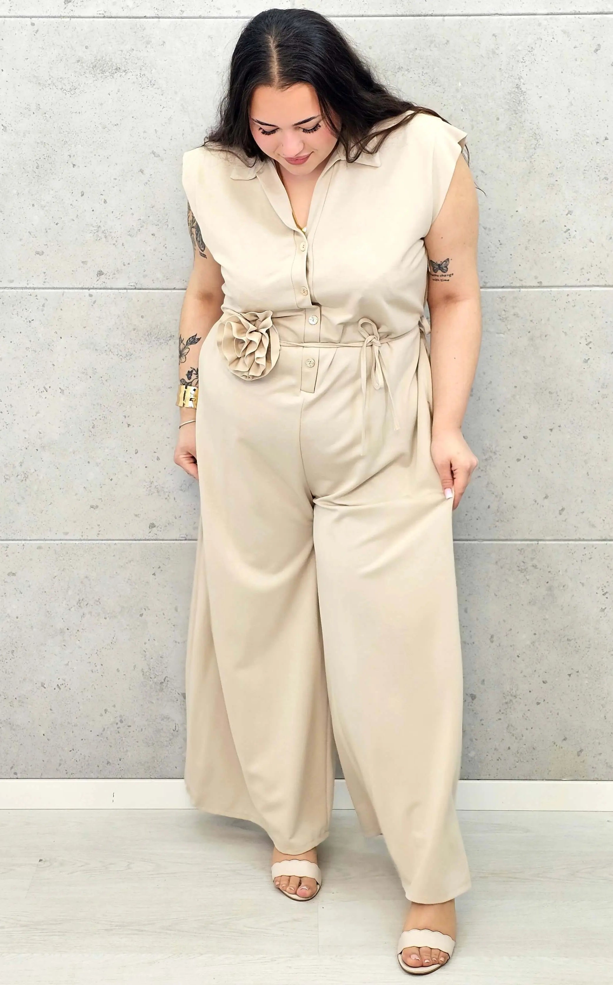 Kombinezon plus size StylowaXL – kobiecy styl i lekkość w rozmiarze XXL Stylowa XL