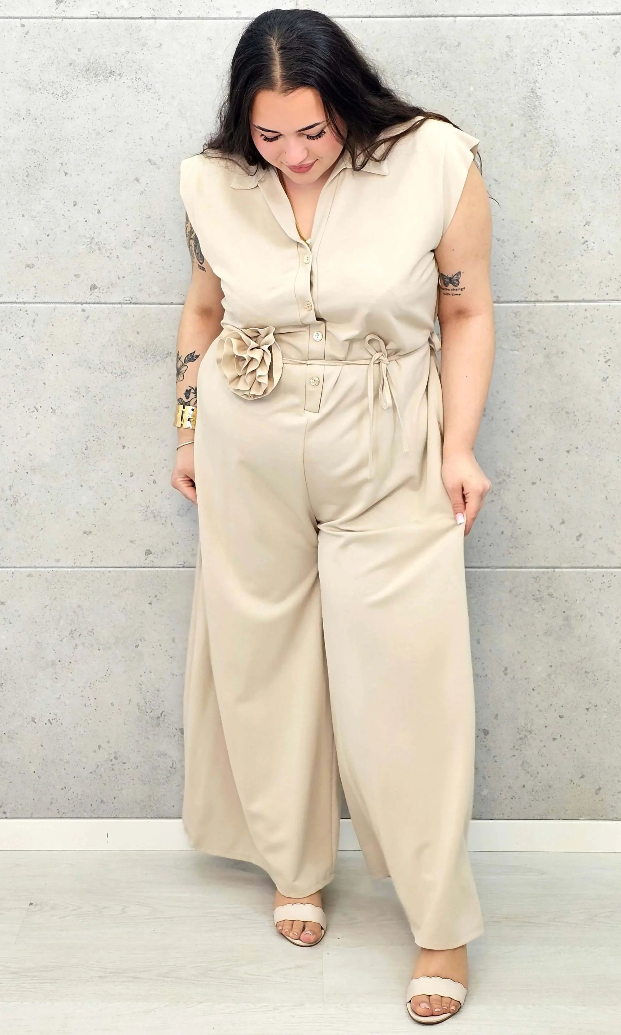 Kombinezon plus size StylowaXL – kobiecy styl i lekkość w rozmiarze XXL Stylowa XL