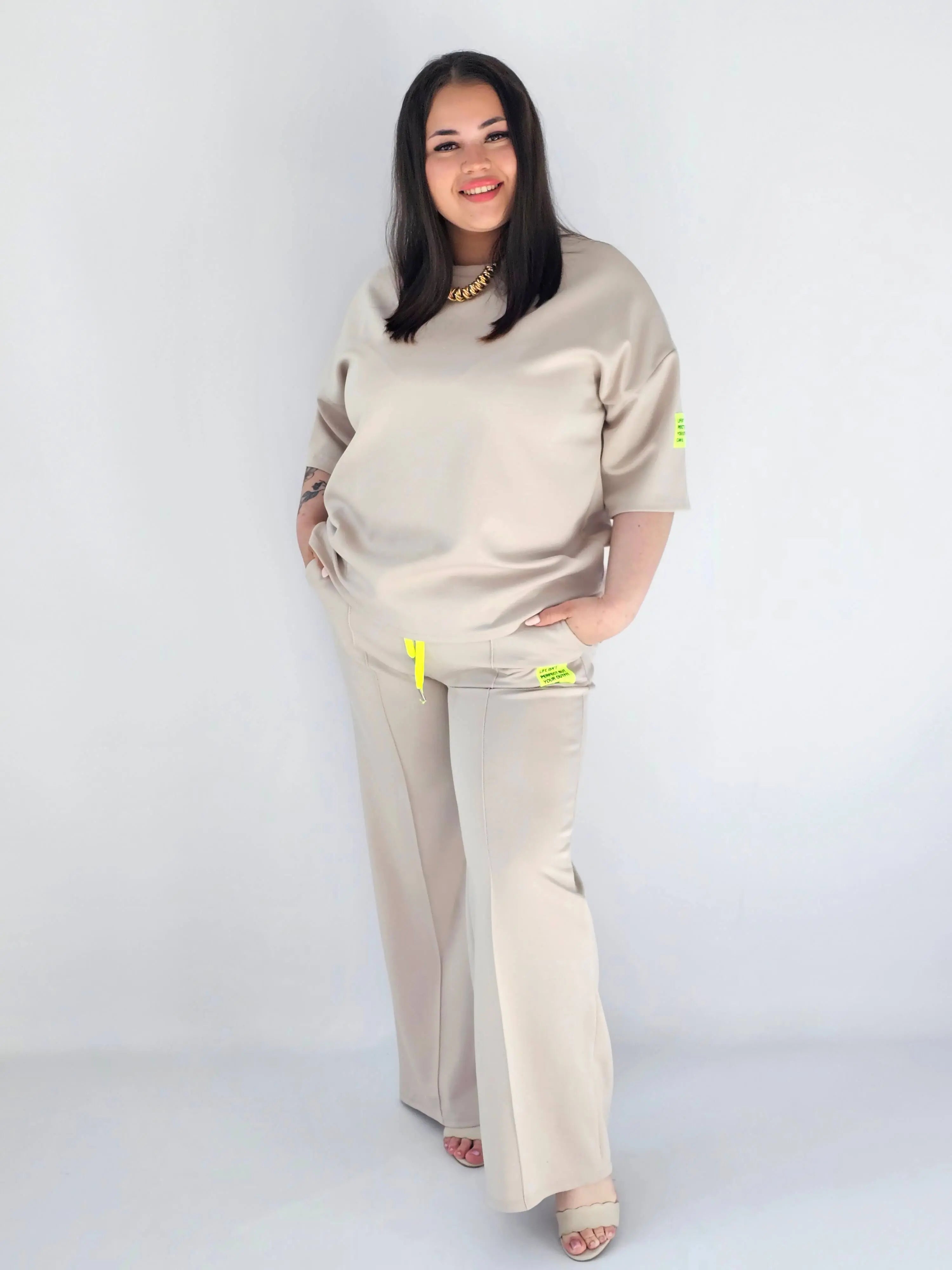 Komplet Dresowy Plus Size StylowaXL – Wygodny Look w Nowoczesnym Stylu Stylowa XL