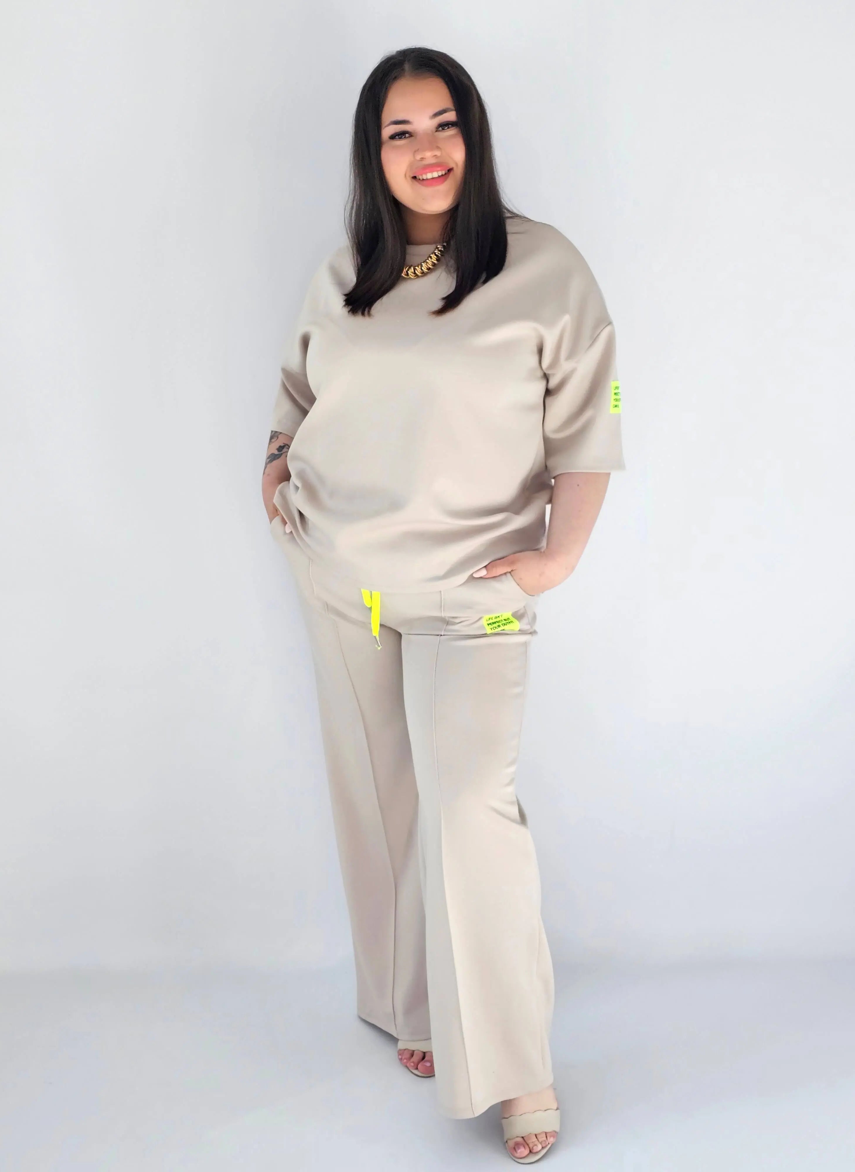 Komplet Dresowy Plus Size StylowaXL – Wygodny Look w Nowoczesnym Stylu Stylowa XL