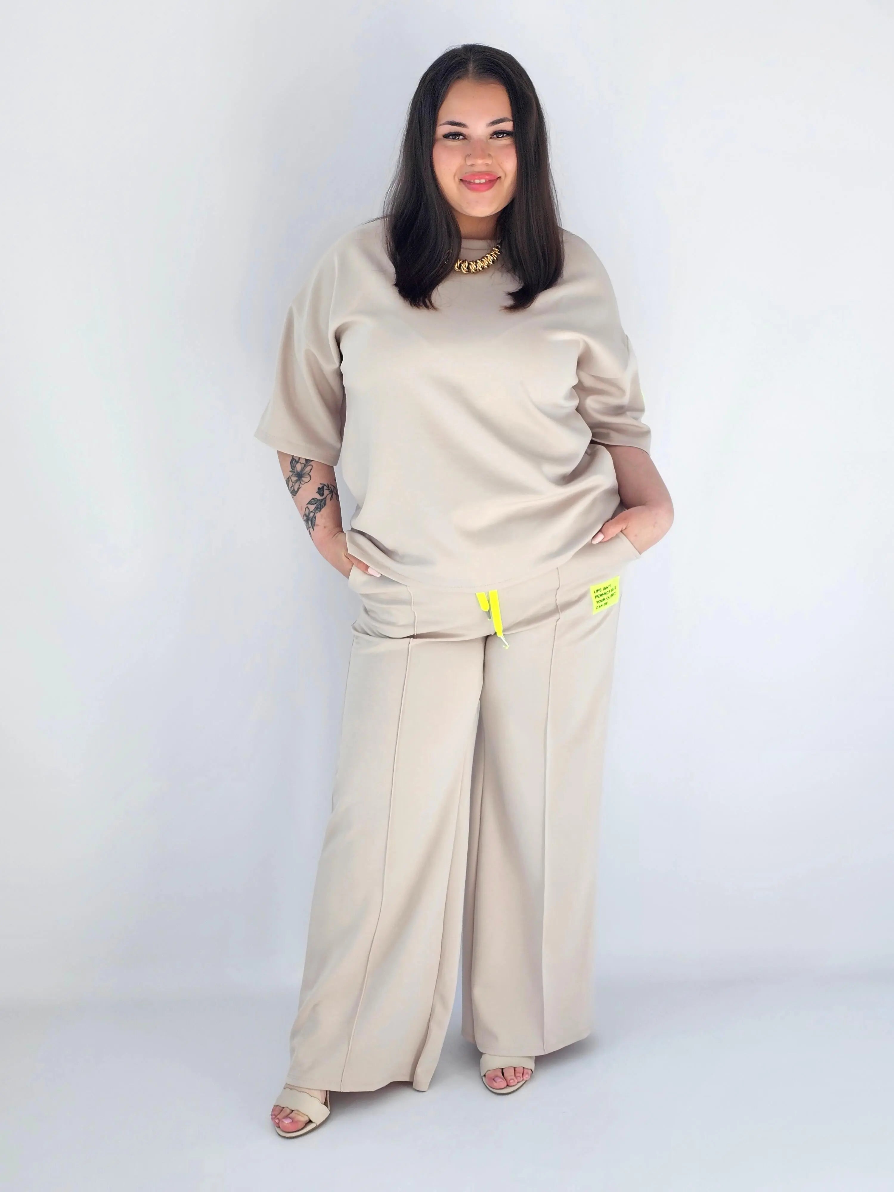 Komplet Dresowy Plus Size StylowaXL – Wygodny Look w Nowoczesnym Stylu Stylowa XL