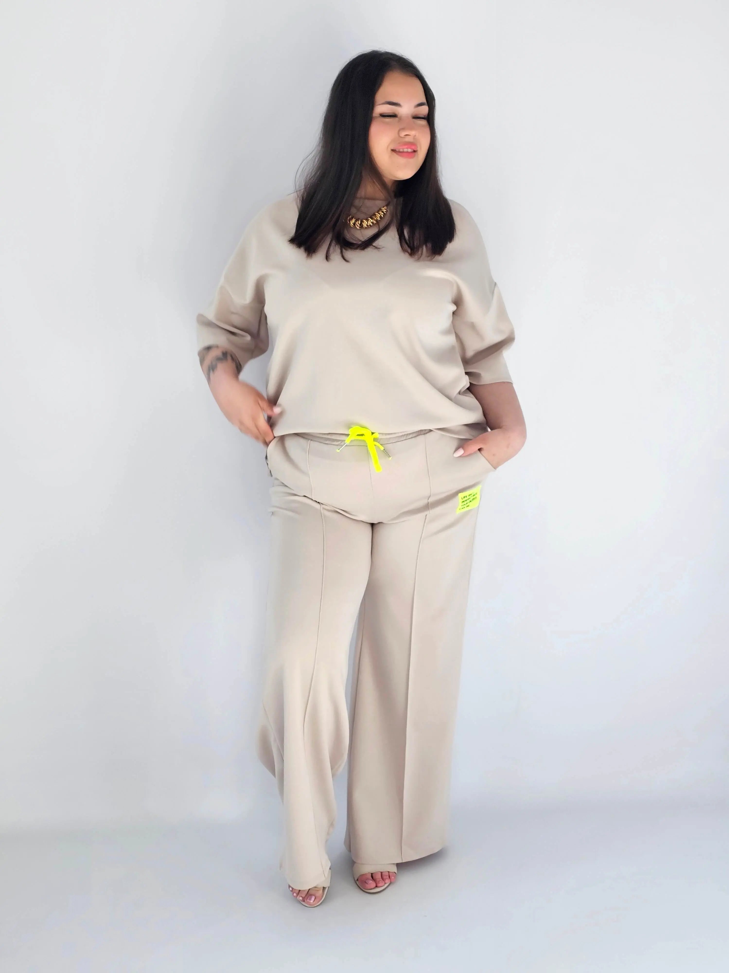 Komplet Dresowy Plus Size StylowaXL – Wygodny Look w Nowoczesnym Stylu Stylowa XL