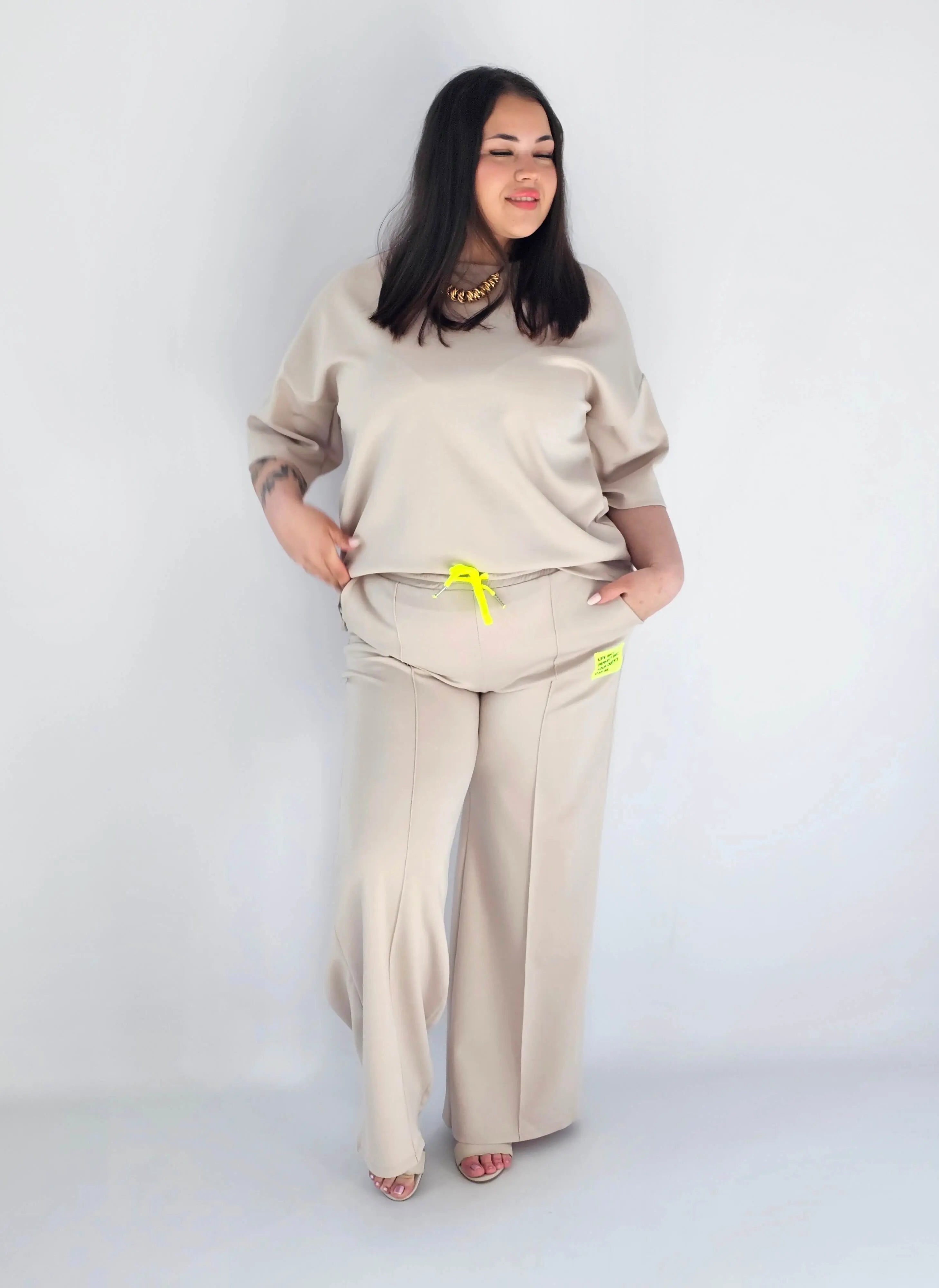 Komplet Dresowy Plus Size StylowaXL – Wygodny Look w Nowoczesnym Stylu Stylowa XL