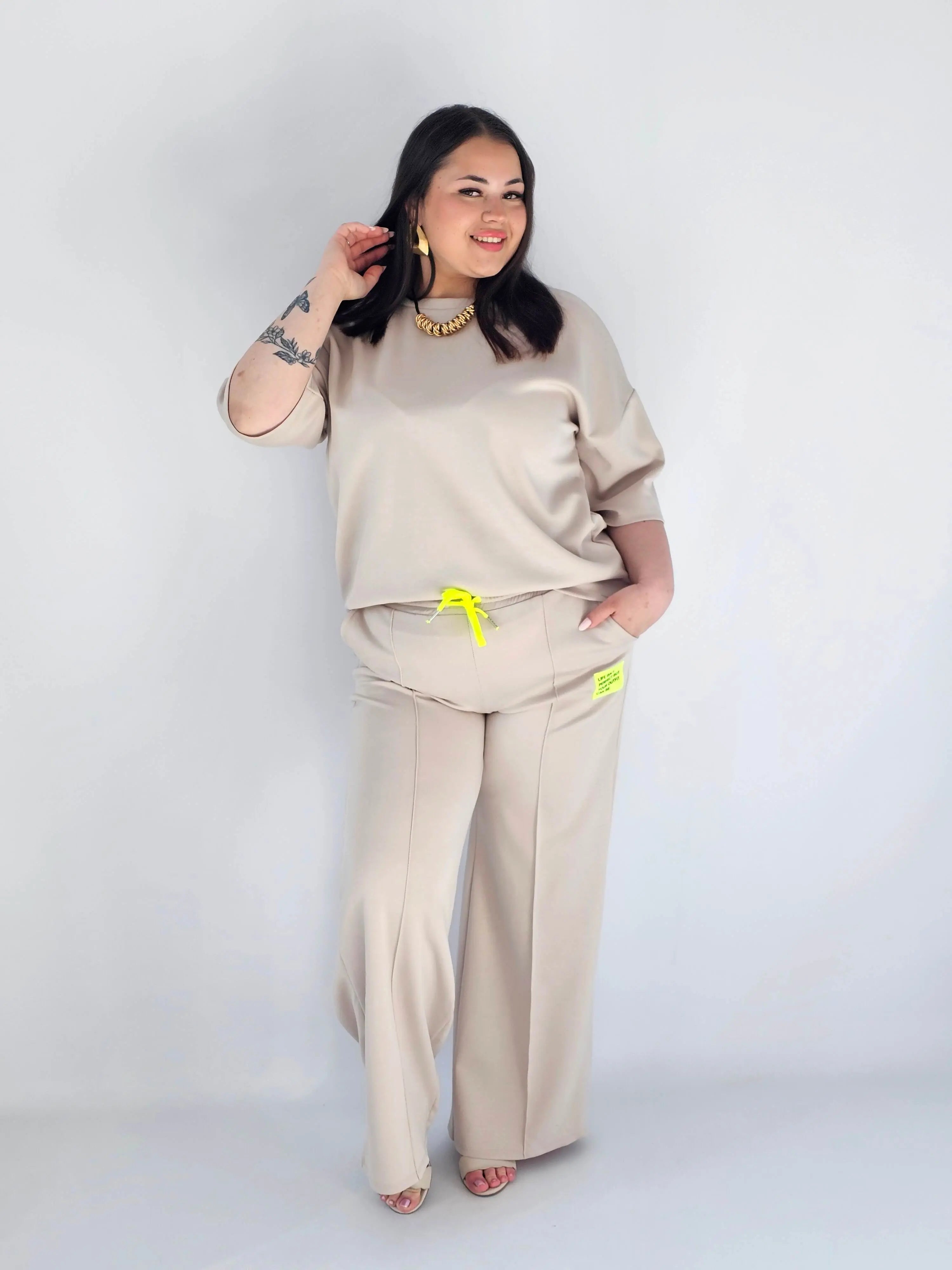 Komplet Dresowy Plus Size StylowaXL – Wygodny Look w Nowoczesnym Stylu Stylowa XL