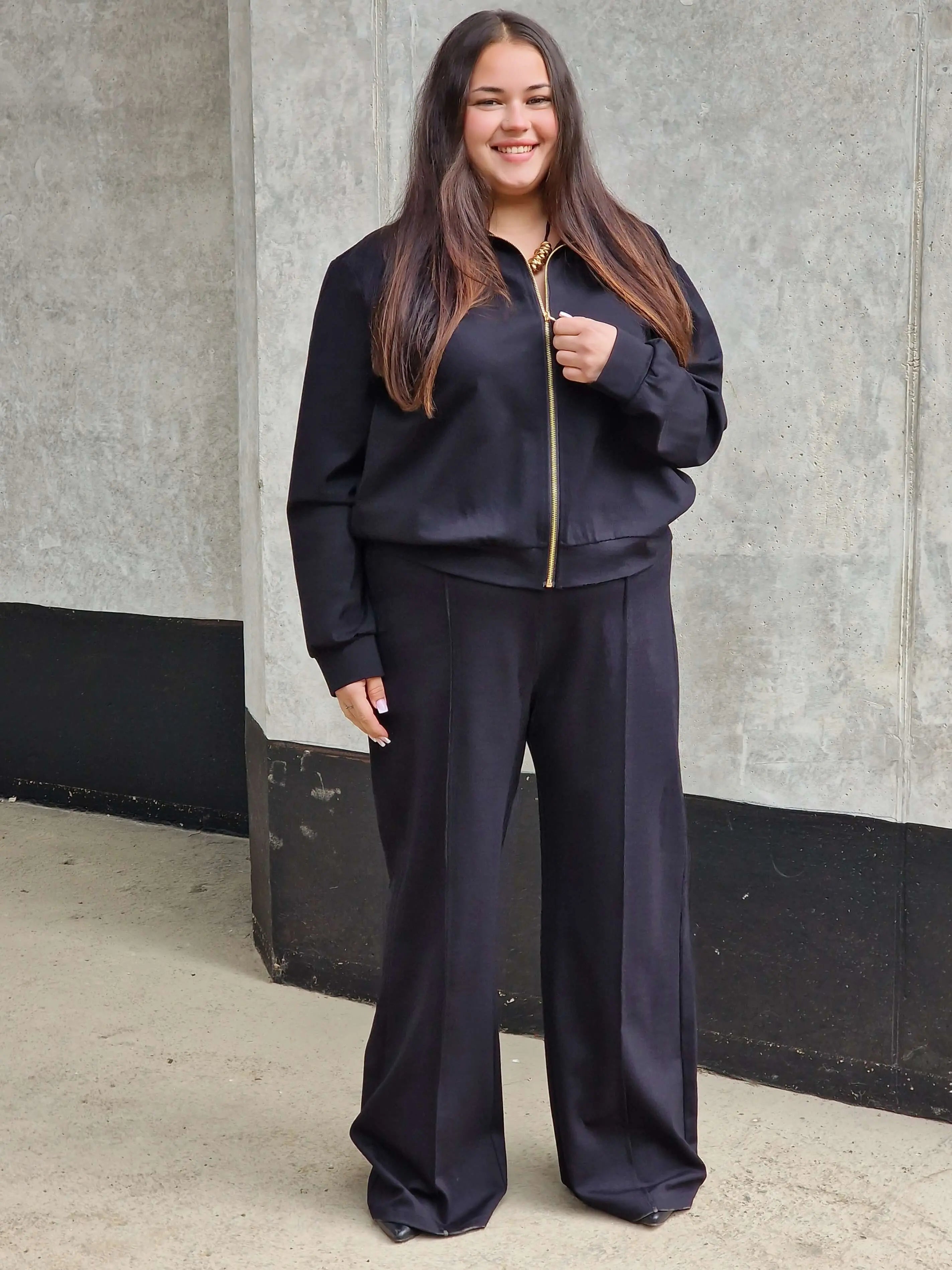 Komplet Dresowy Plus Size dla Kobiet | Wygoda i Styl Stylowa XL