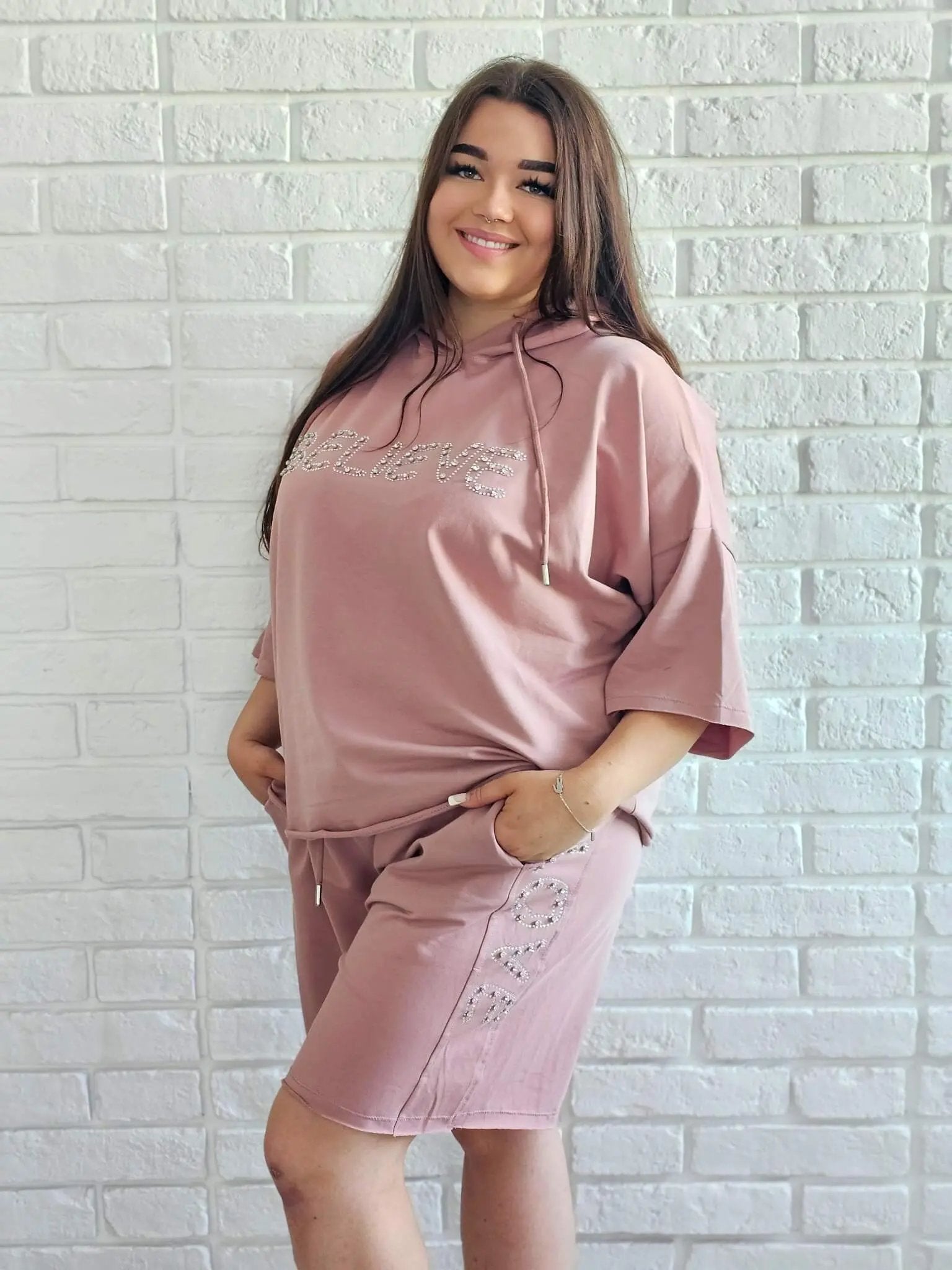 Komplet dresowy „Believe” Stylowa XL