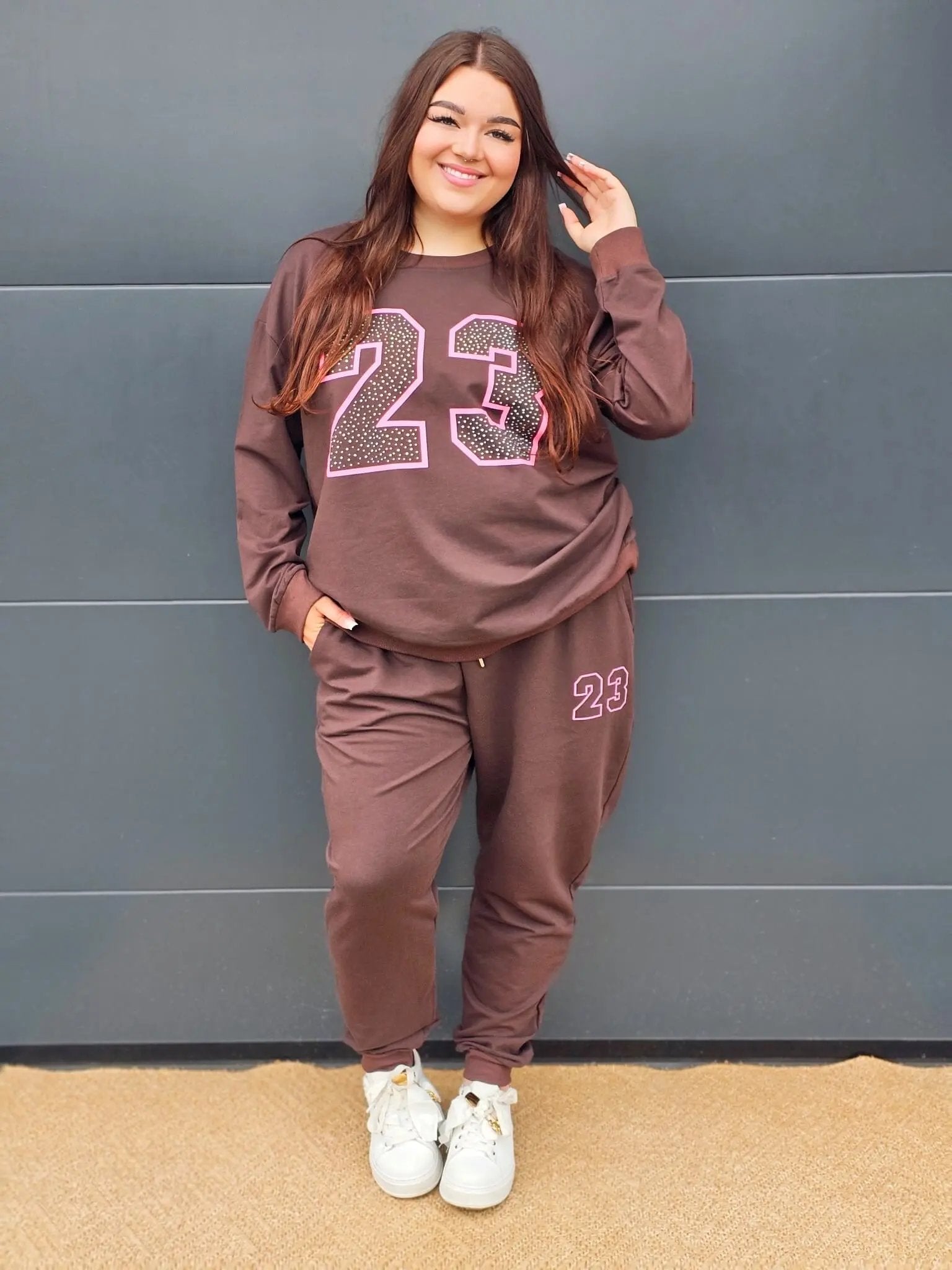 Komplet dresowy z numerem 23 Stylowa XL
