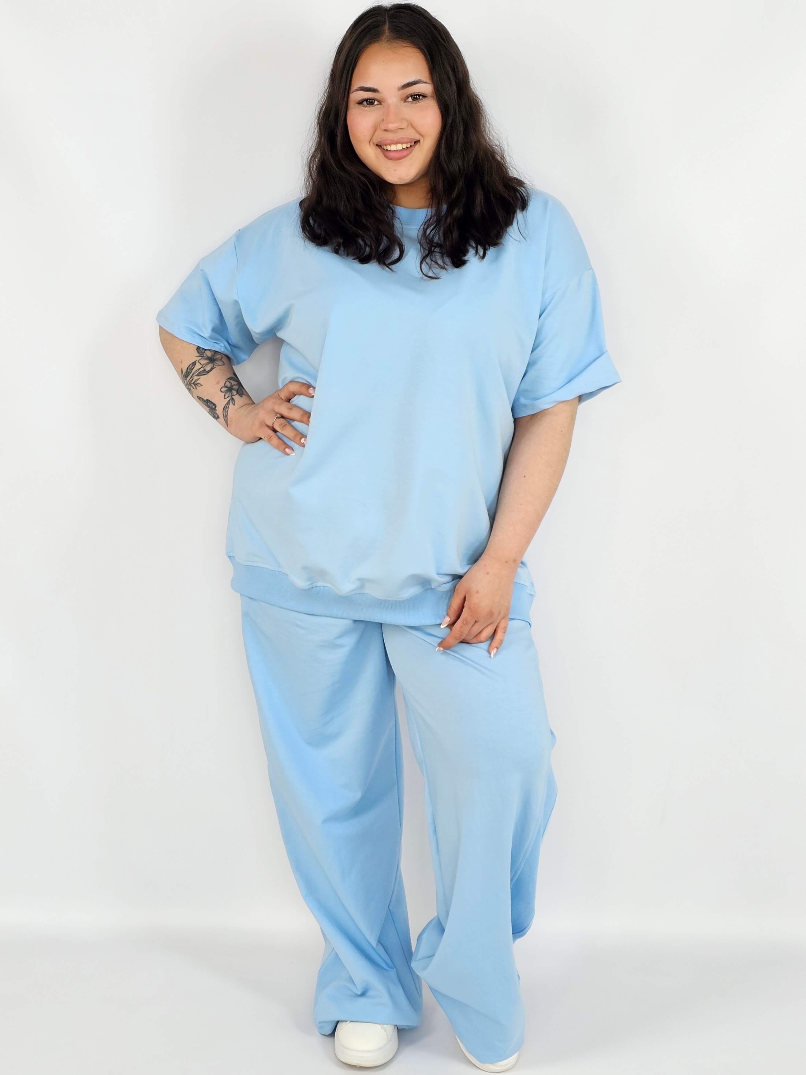 Komplet plus size XXL – bluza i spodnie komfortowe Stylowa XL