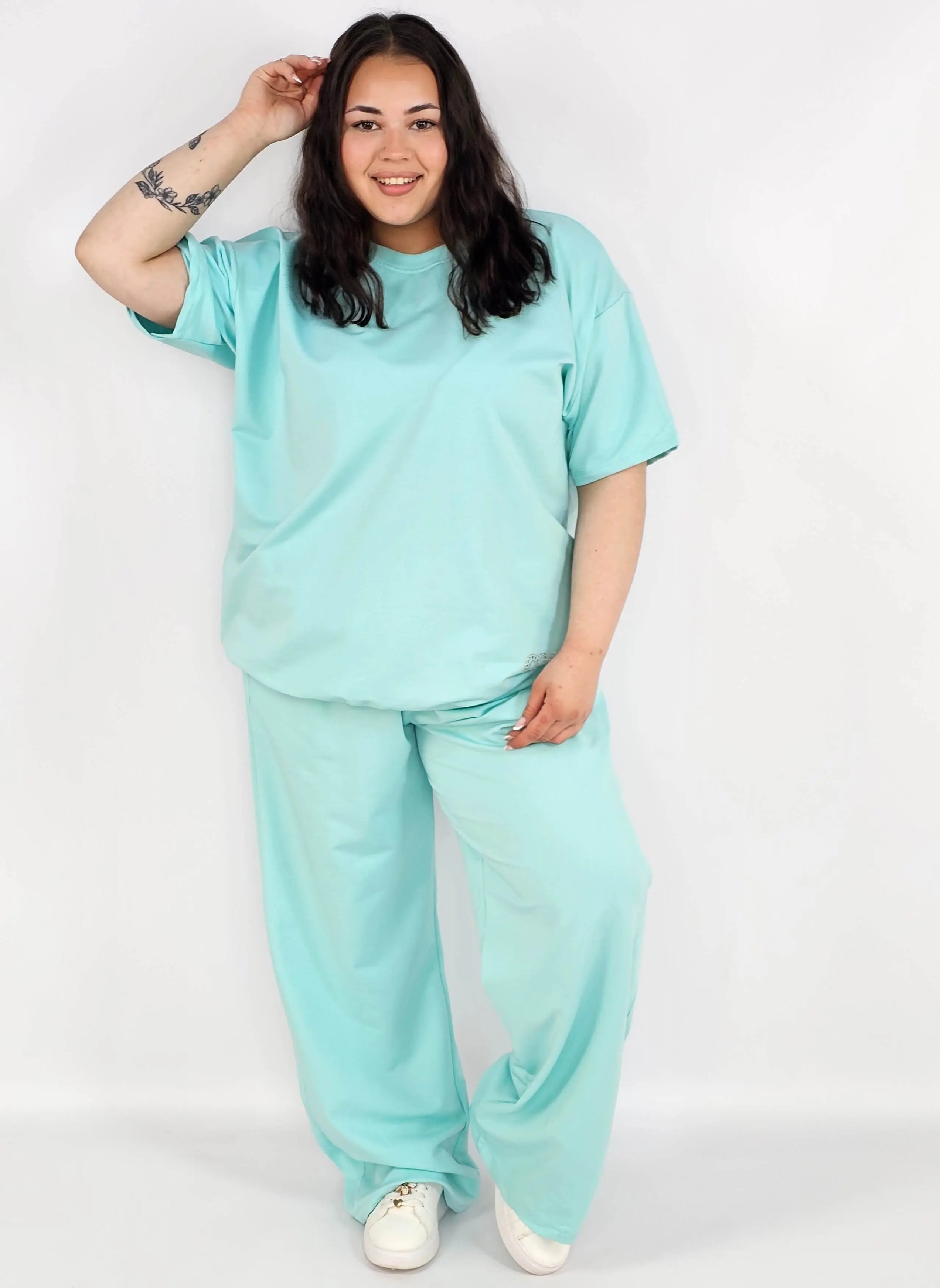 Komplet plus size XXL – bluza i spodnie komfortowe Stylowa XL