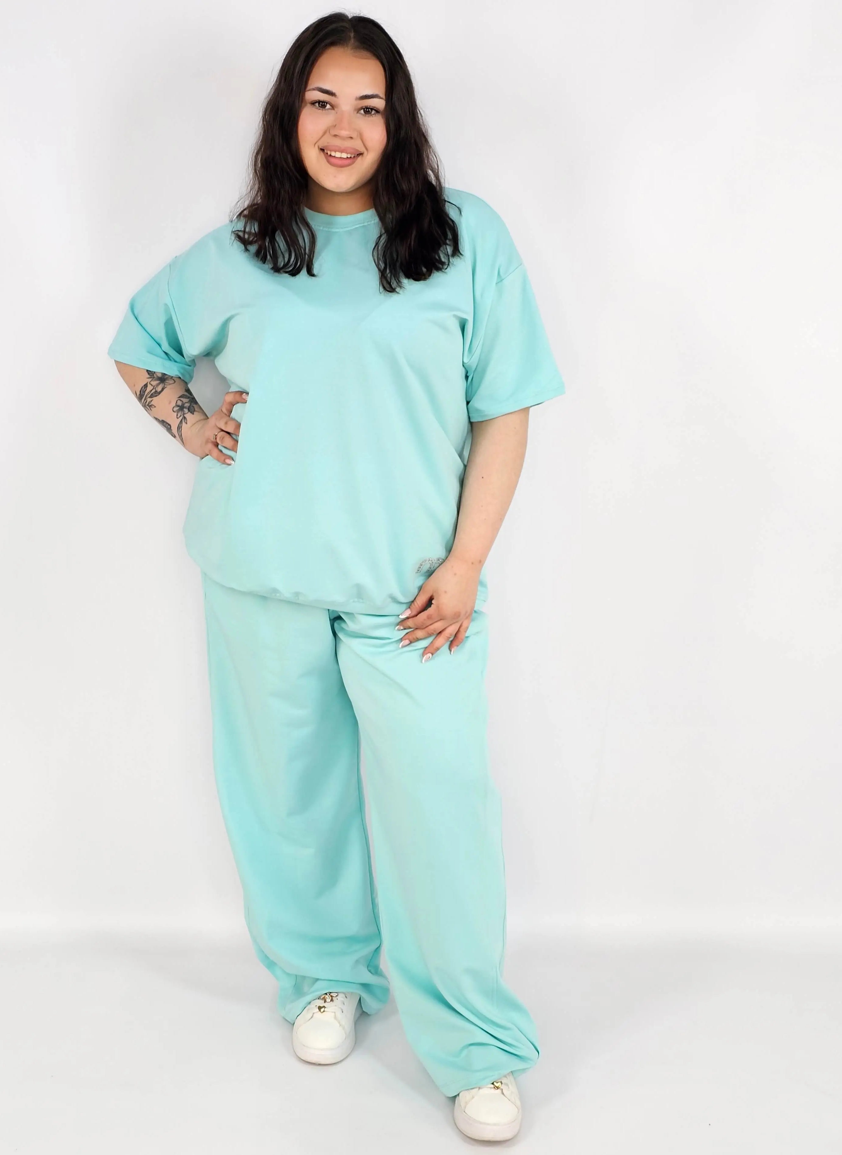 Komplet plus size XXL – bluza i spodnie komfortowe Stylowa XL