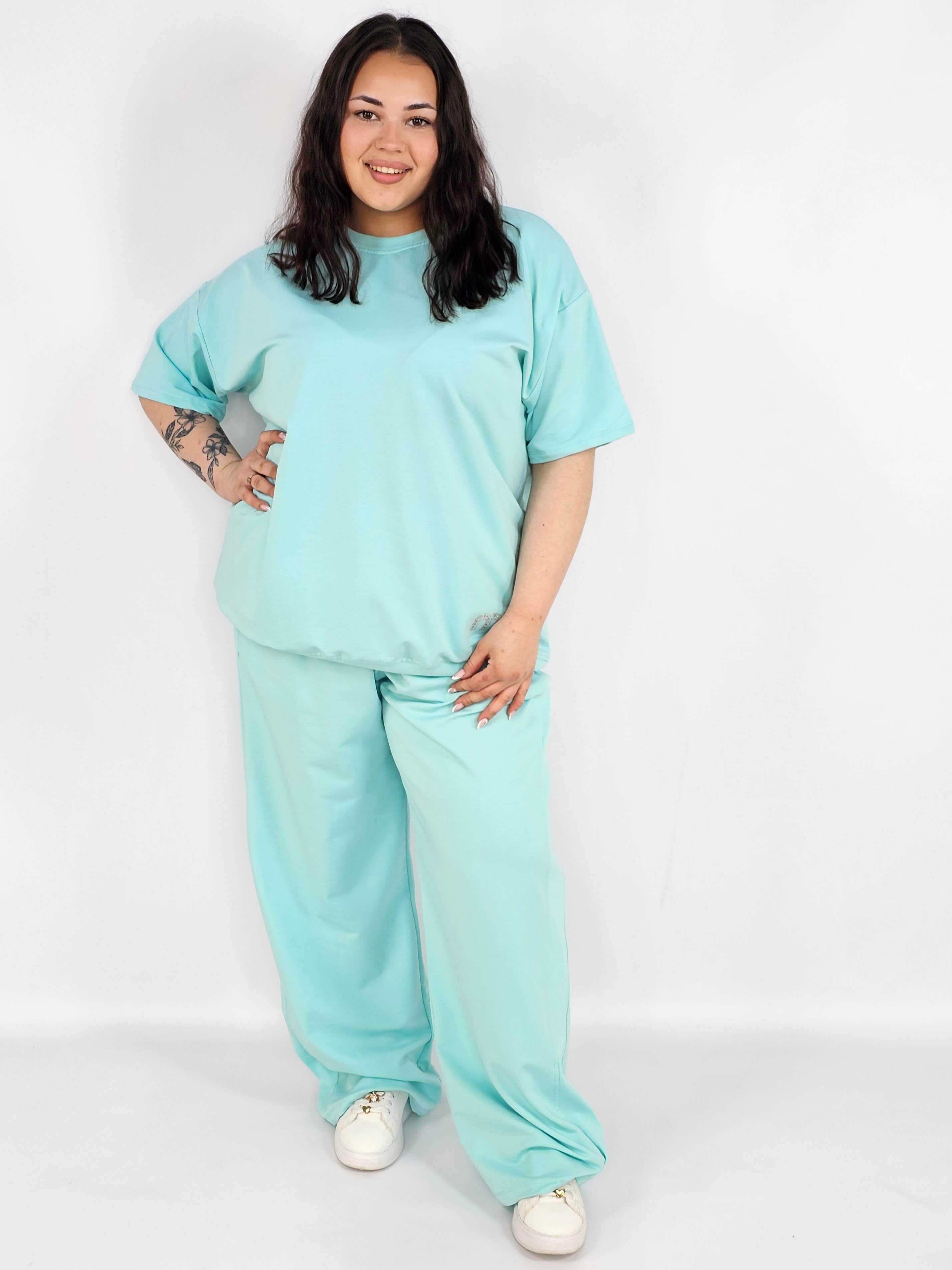 Komplet plus size XXL – bluza i spodnie komfortowe Stylowa XL