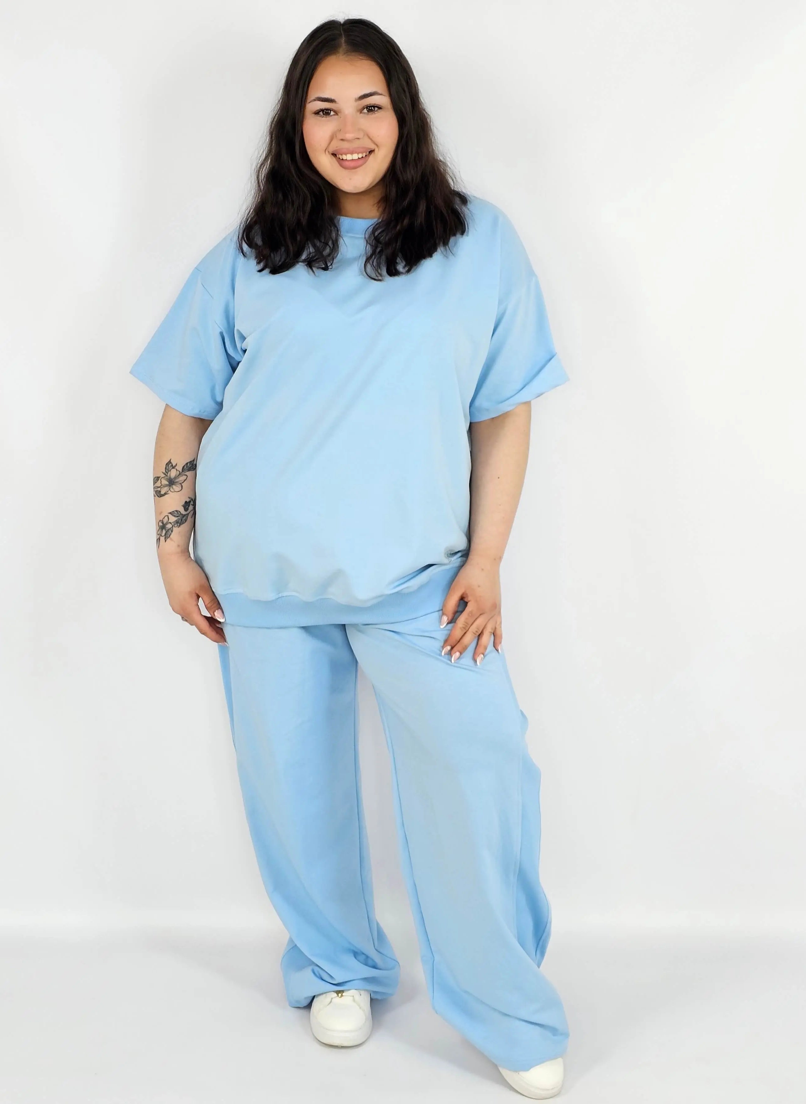 Komplet plus size XXL – bluza i spodnie komfortowe Stylowa XL