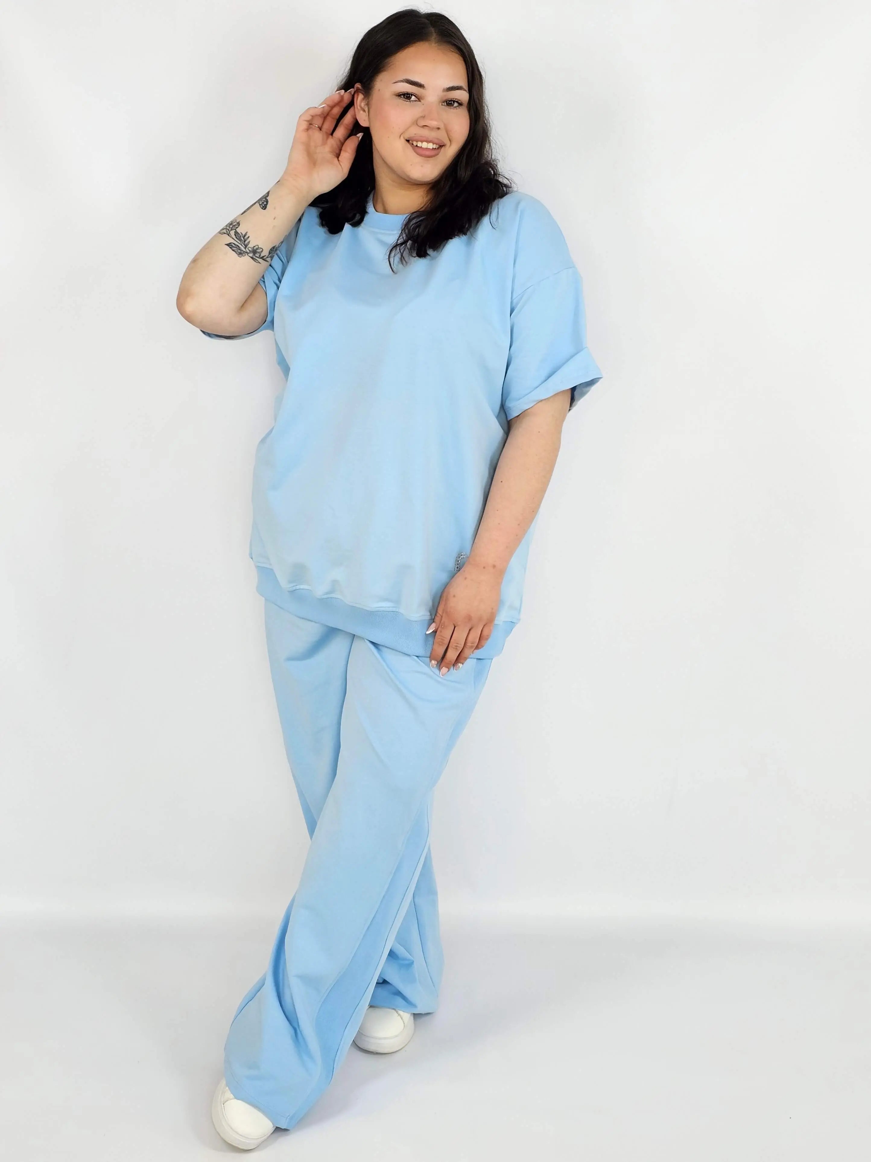 Komplet plus size XXL – bluza i spodnie komfortowe Stylowa XL