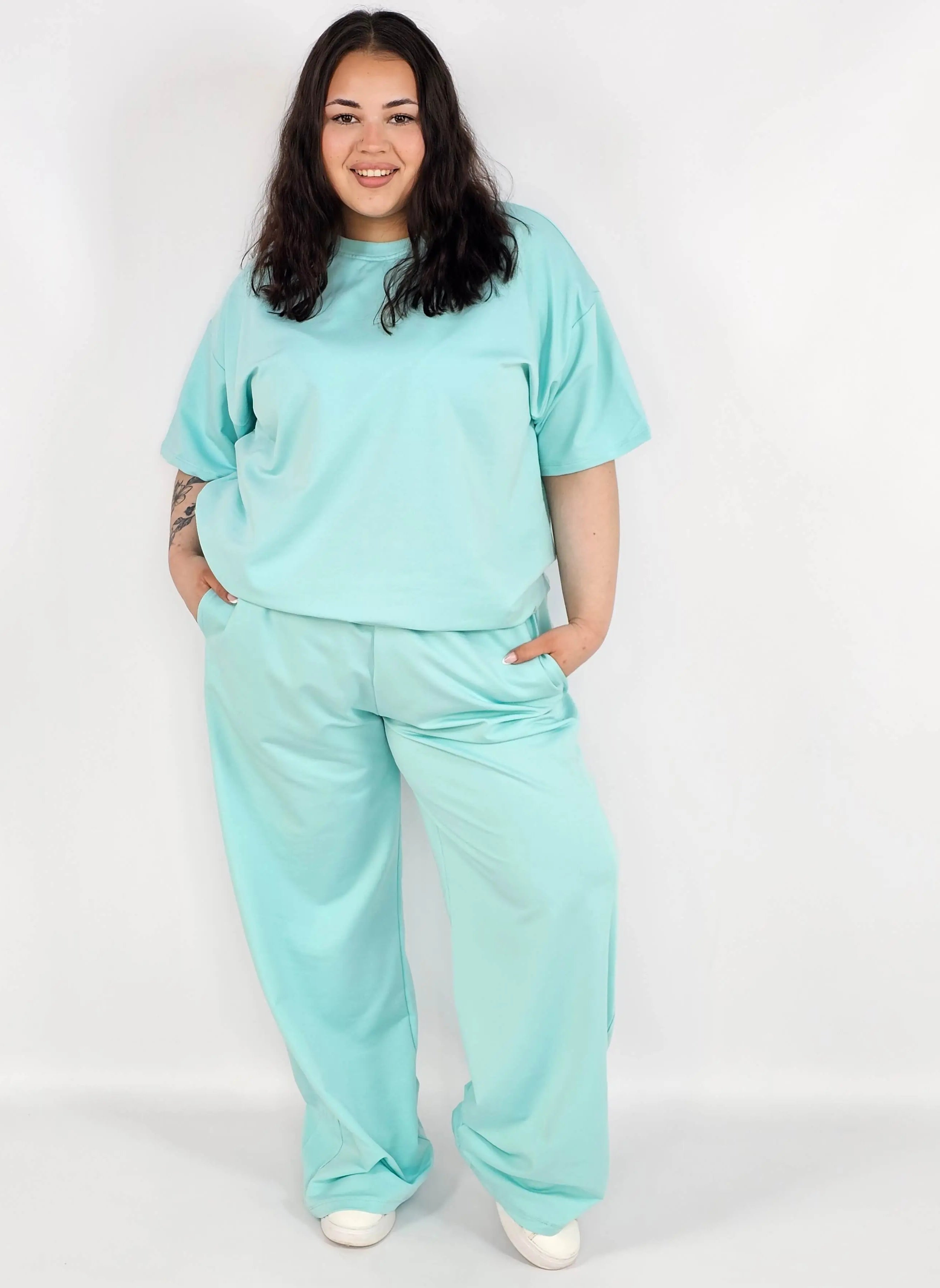 Komplet plus size XXL – bluza i spodnie komfortowe Stylowa XL