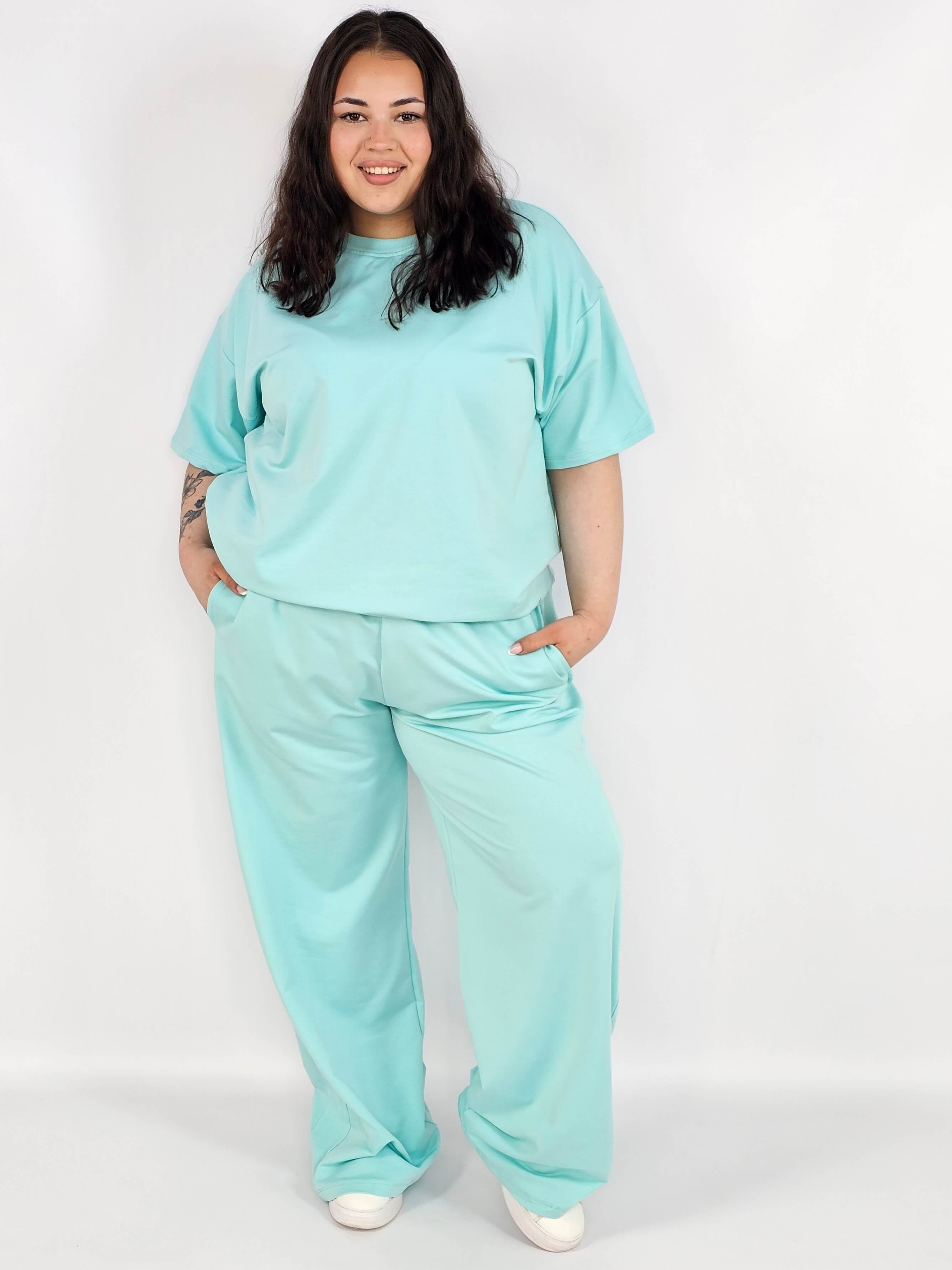 Komplet plus size XXL – bluza i spodnie komfortowe Stylowa XL