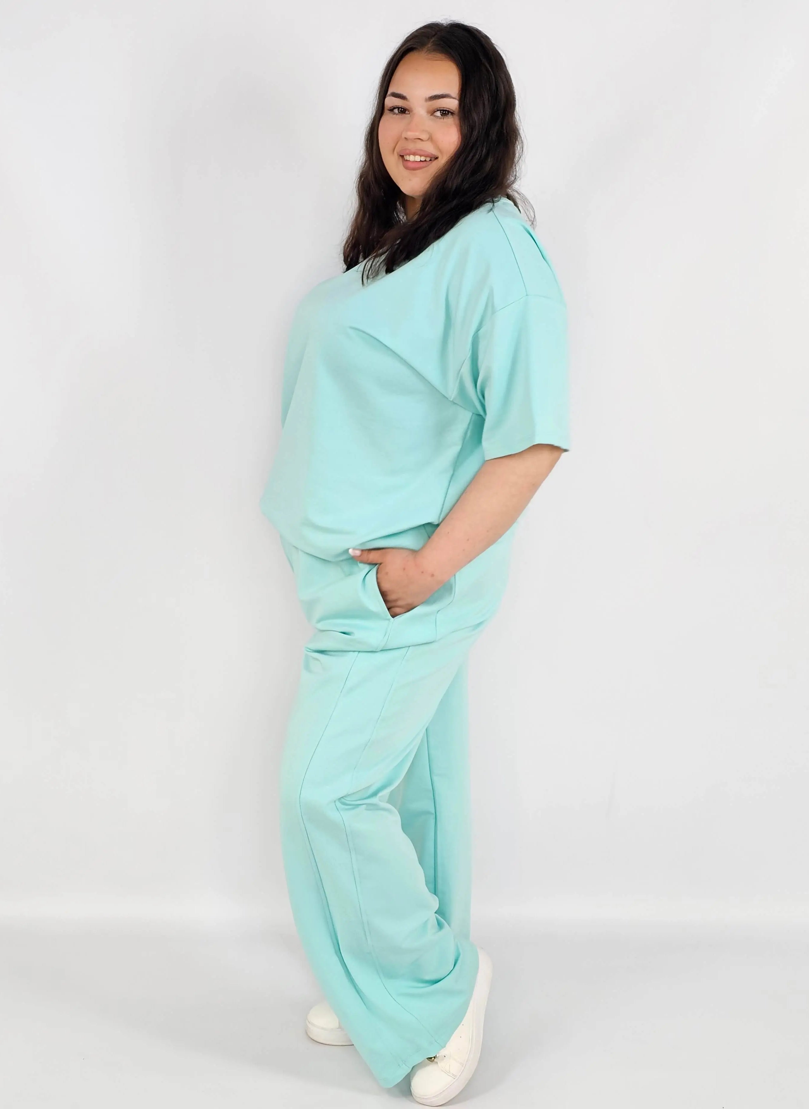 Komplet plus size XXL – bluza i spodnie komfortowe Stylowa XL