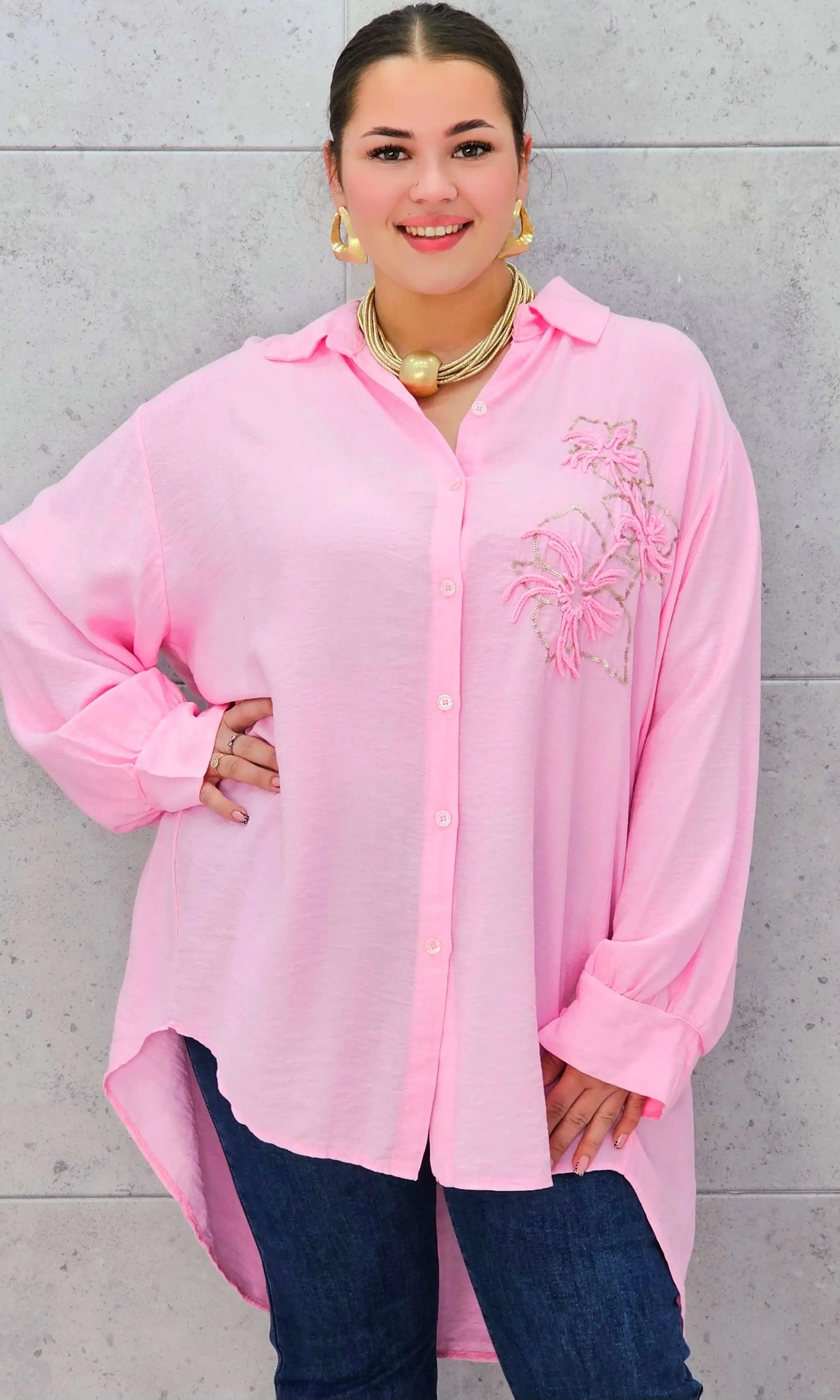 Koszula haftowana plus size StylowaXL – elegancja i komfort w kobiecym wydaniu Stylowa XL