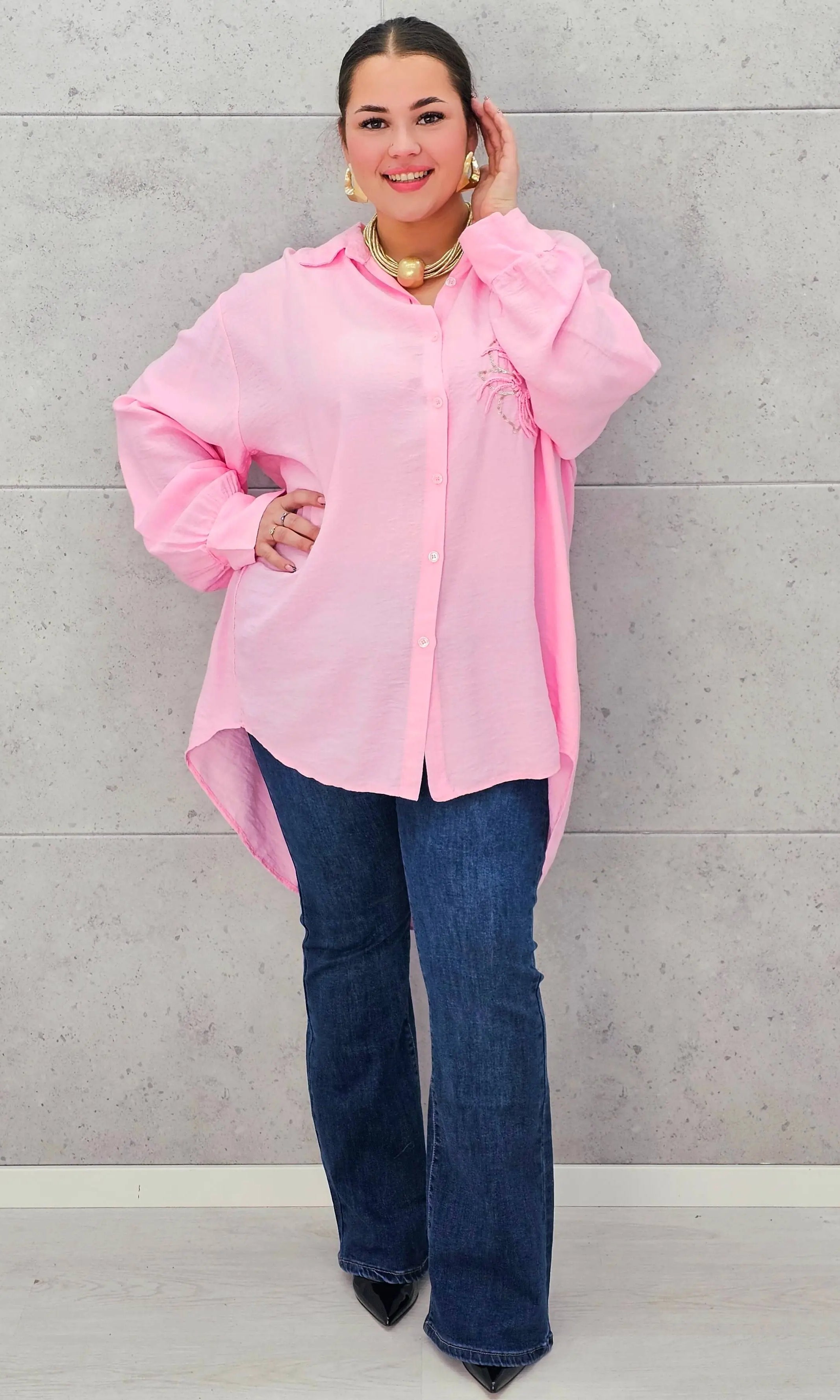 Koszula haftowana plus size StylowaXL – elegancja i komfort w kobiecym wydaniu Stylowa XL