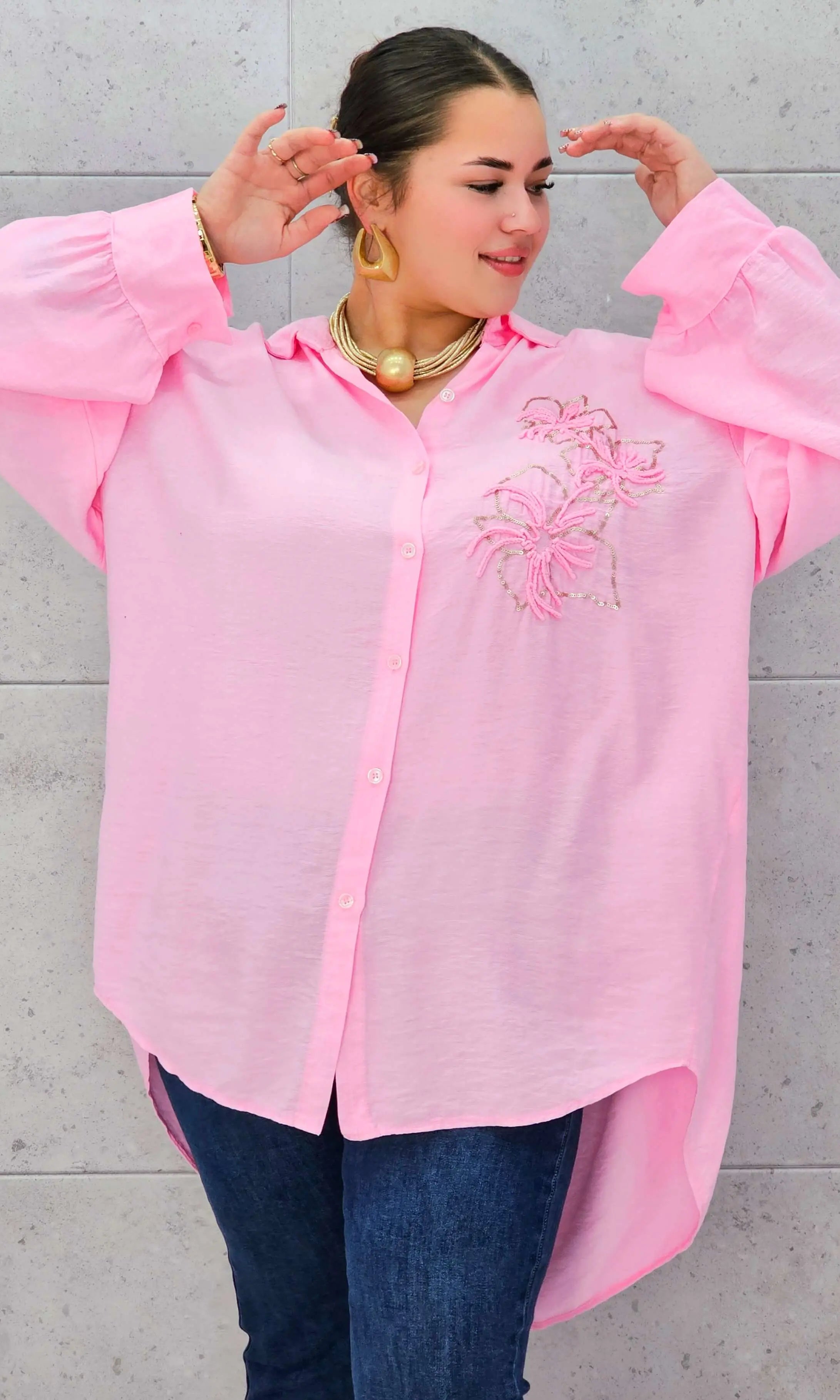 Koszula haftowana plus size StylowaXL – elegancja i komfort w kobiecym wydaniu Stylowa XL