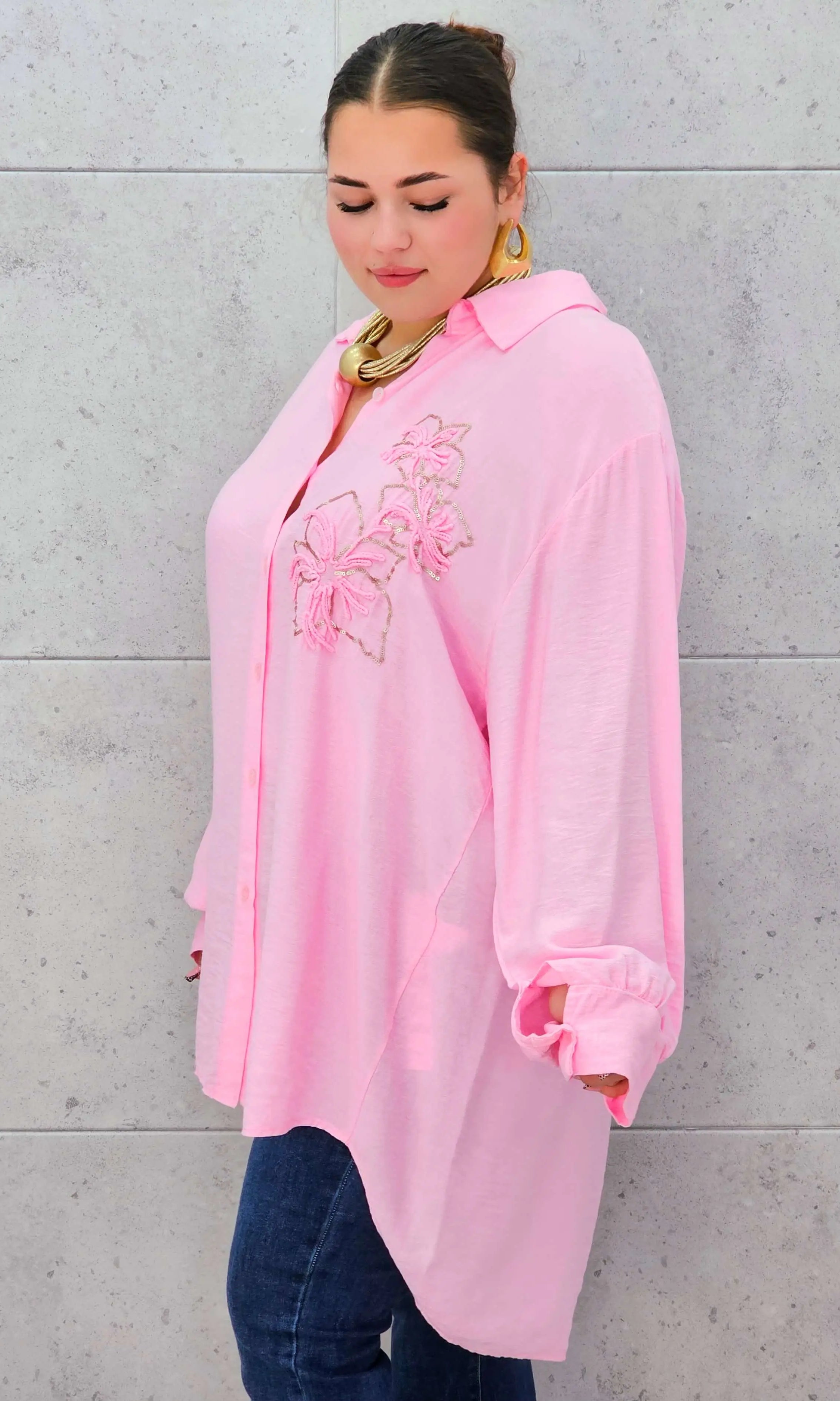 Koszula haftowana plus size StylowaXL – elegancja i komfort w kobiecym wydaniu Stylowa XL